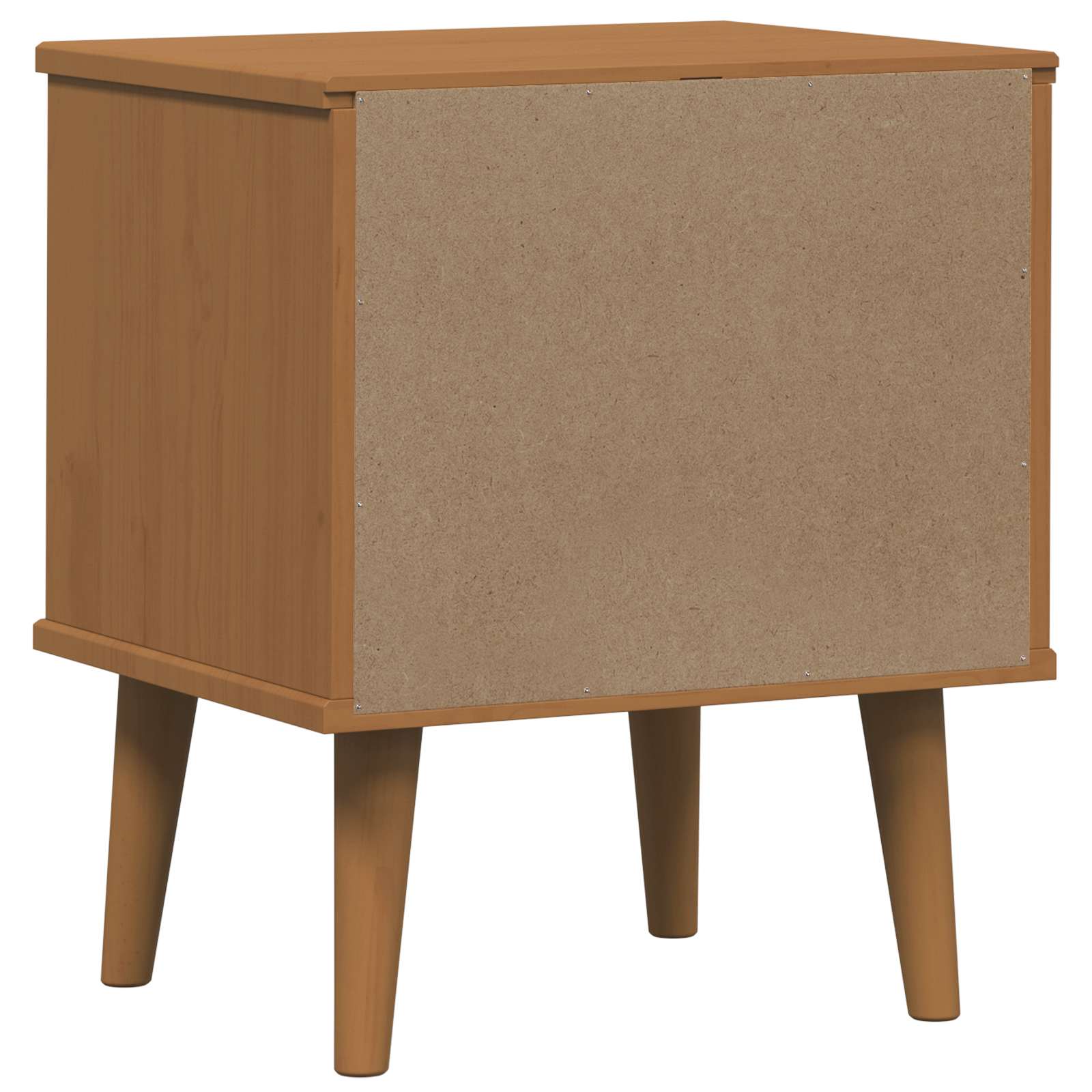 Nachtkastje met lade Caramel 40 x 35 x 48 cm Massief grenenhout is nu te koop bij PeponiXL, paradijselijk wonen!