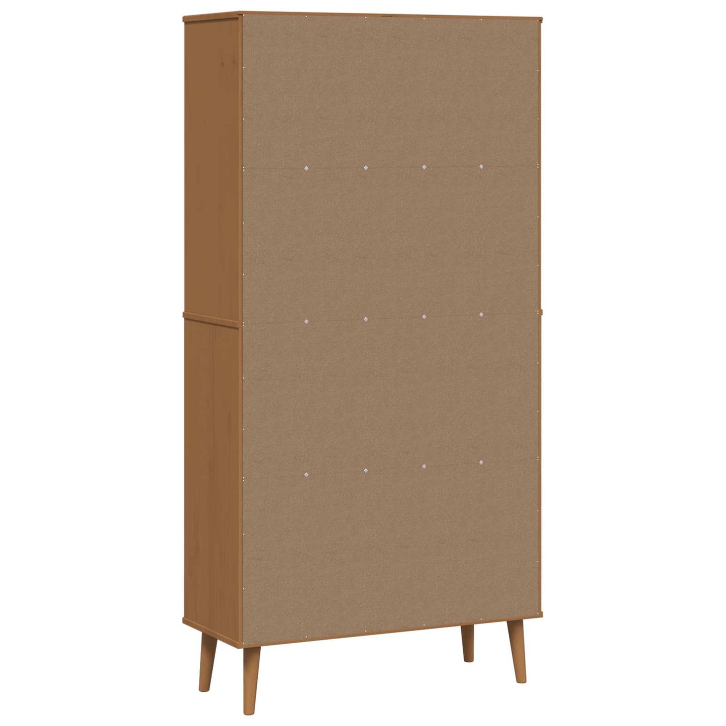 Boekenkast MOLDE 85 x 35 x 170,5 cm Massief grenenhout Caramel is nu te koop bij PeponiXL, paradijselijk wonen!
