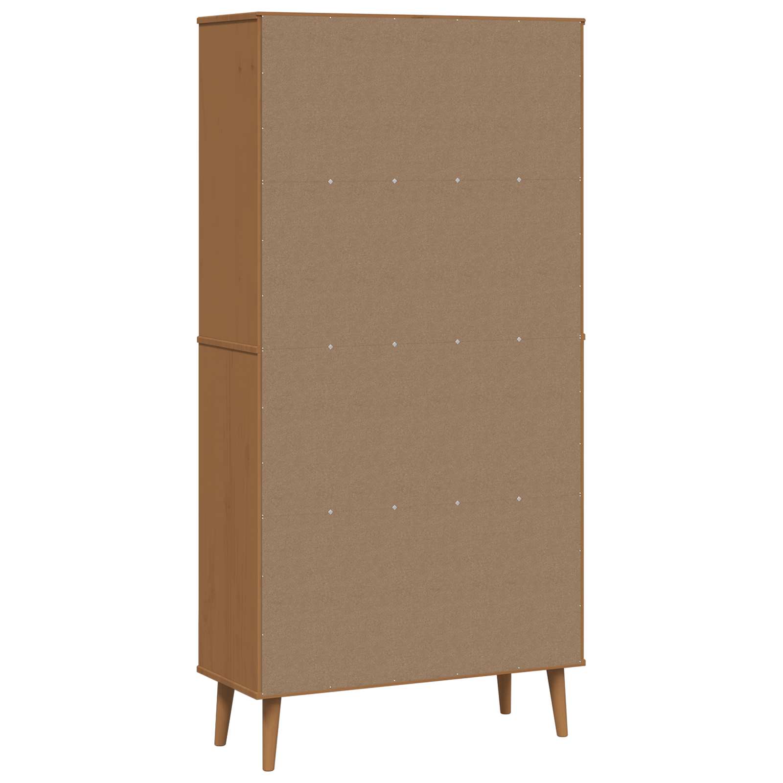 Boekenkast MOLDE 85 x 35 x 170,5 cm Massief grenenhout Caramel is nu te koop bij PeponiXL, paradijselijk wonen!