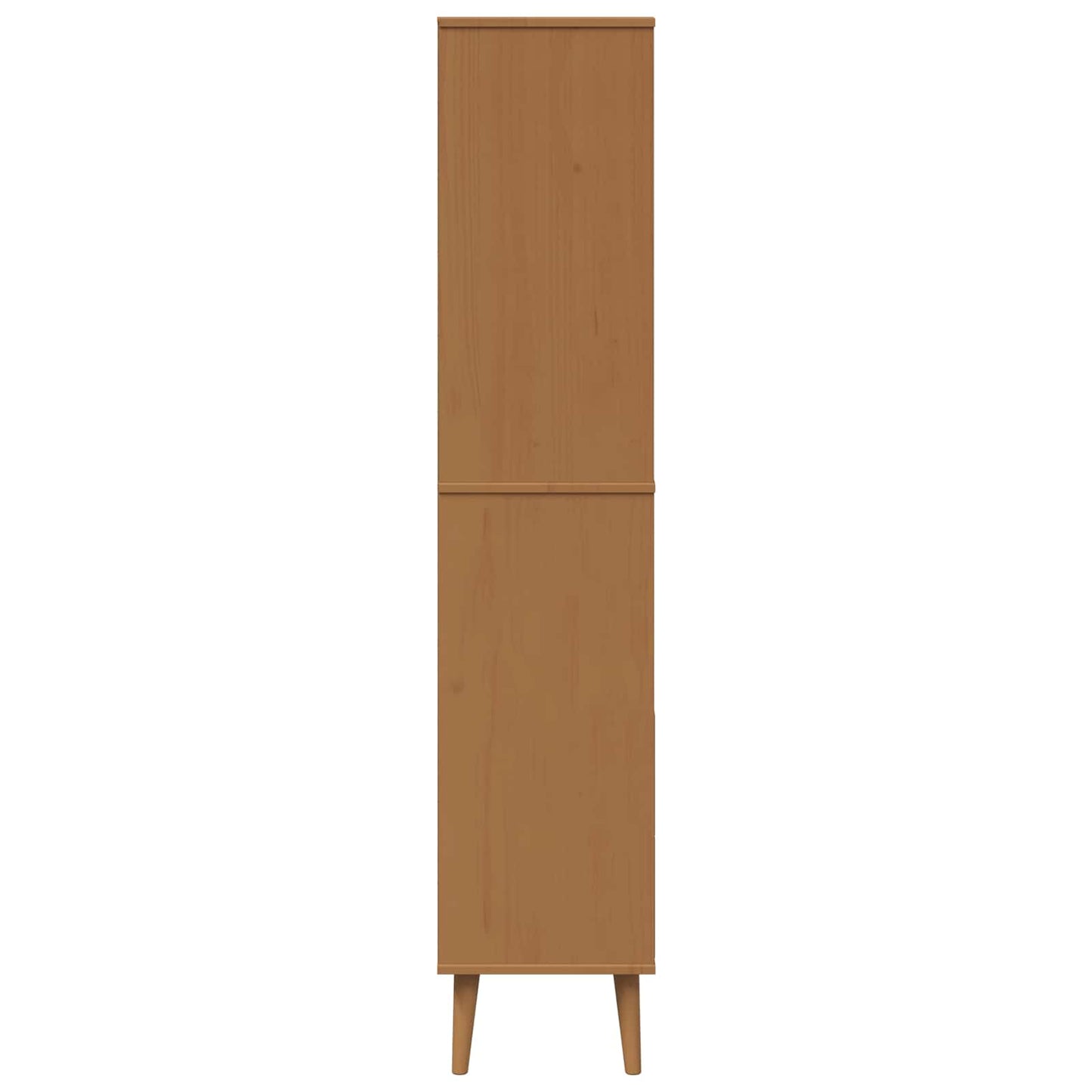 Boekenkast MOLDE 85 x 35 x 170,5 cm Massief grenenhout Caramel is nu te koop bij PeponiXL, paradijselijk wonen!