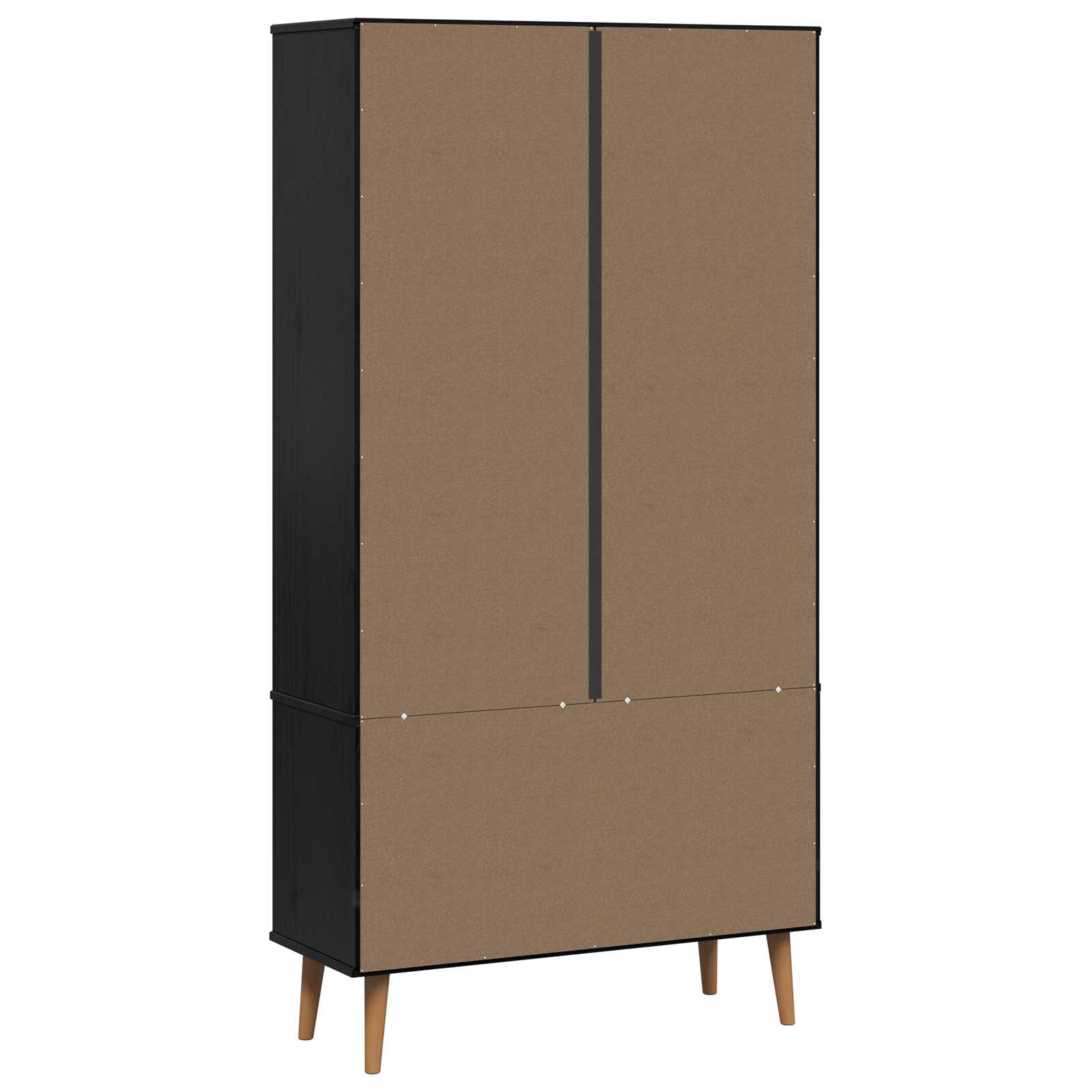Glazen Display Kast Zwart 90 x 35 x 175 cm is nu te koop bij PeponiXL, paradijselijk wonen!
