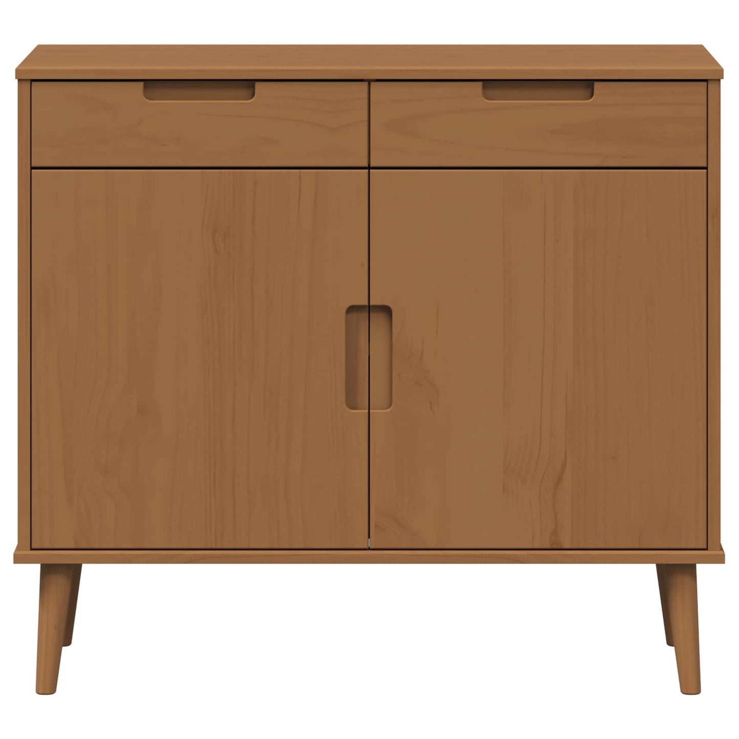 Dressoir MOLDE Caramel 90 x 40 x 80 cm is nu te koop bij PeponiXL, paradijselijk wonen!