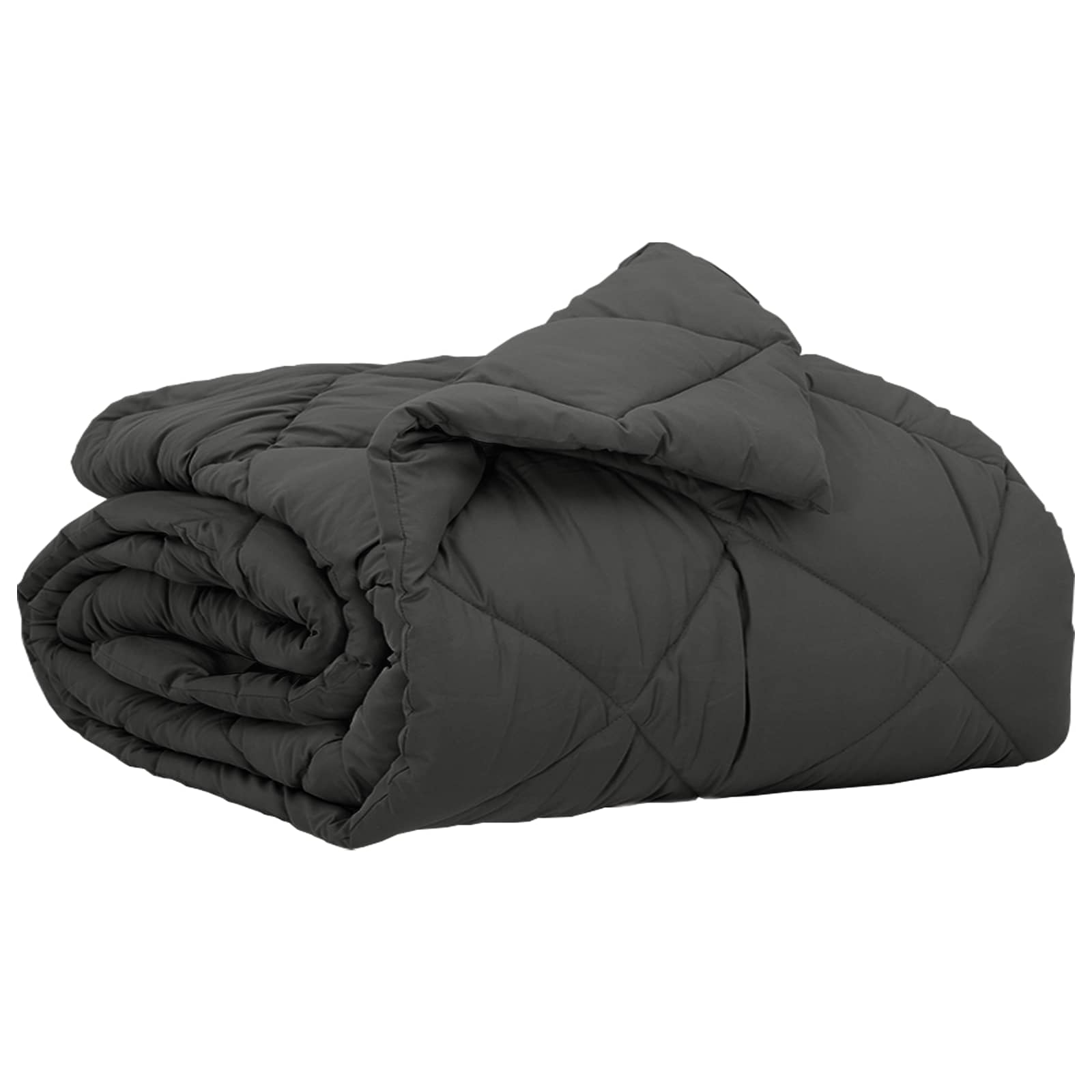 Zomerdekbed Antraciet 200 x 155 cm Microfiber is nu te koop bij PeponiXL, paradijselijk wonen!