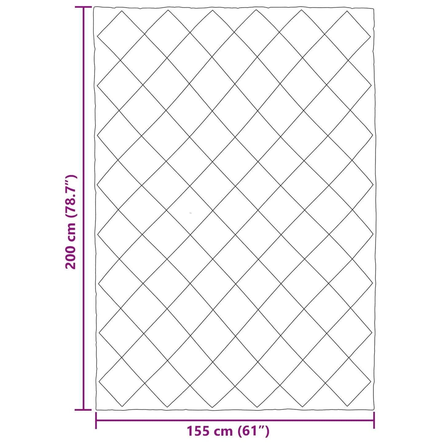 Zomerdekbed Antraciet 200 x 155 cm Microfiber is nu te koop bij PeponiXL, paradijselijk wonen!