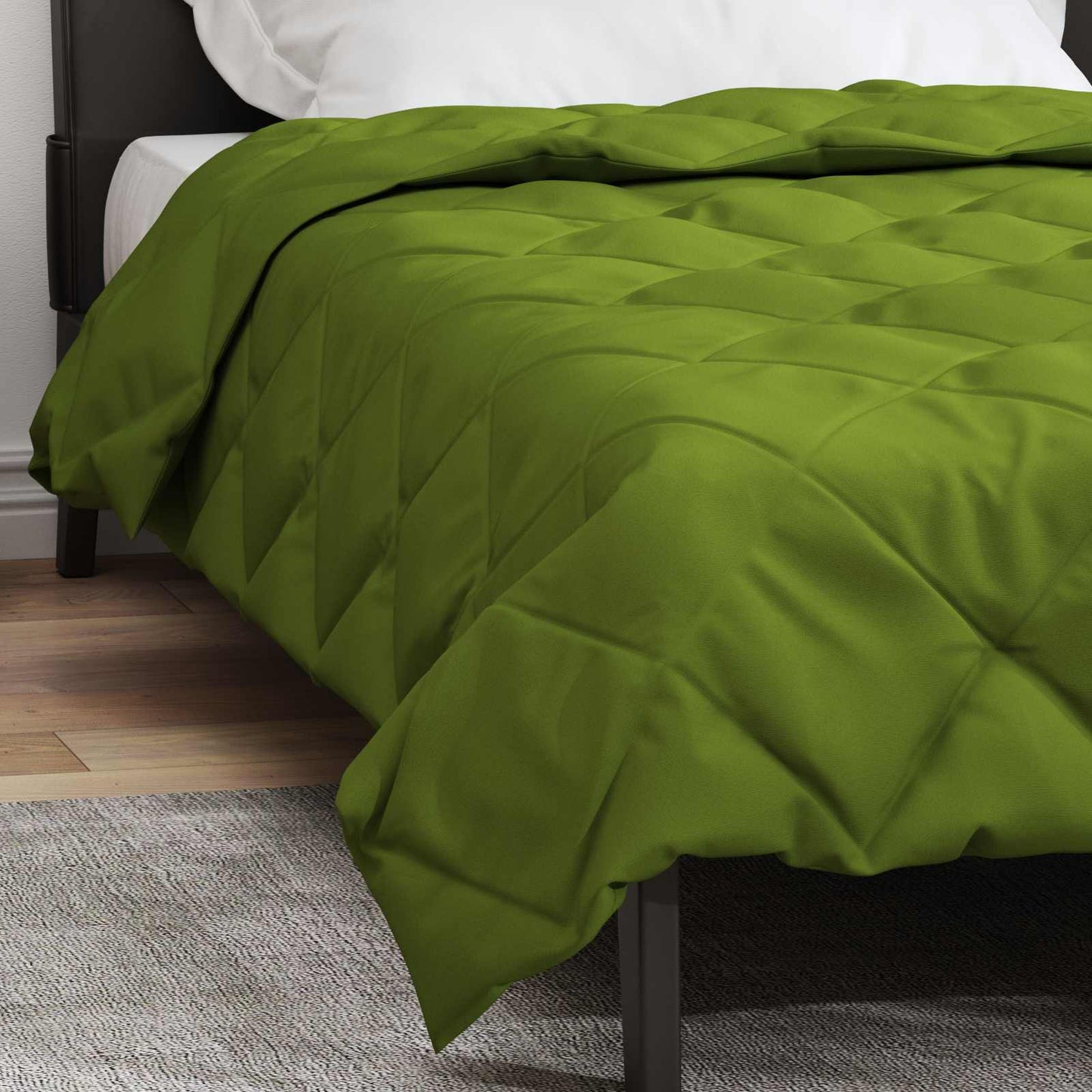 Zomerdekbed Groen 200 x 140 cm Microfiber is nu te koop bij PeponiXL, paradijselijk wonen!