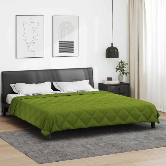 Zomerdekbed Groen 220 x 240 cm Microfiber is nu te koop bij PeponiXL, paradijselijk wonen!