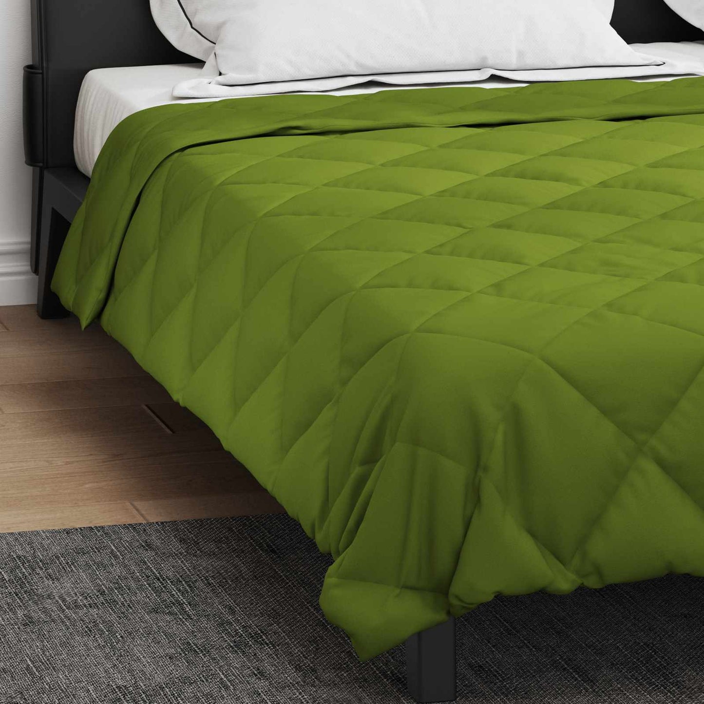 Zomerdekbed Groen 240 x 260 cm Microfiber is nu te koop bij PeponiXL, paradijselijk wonen!