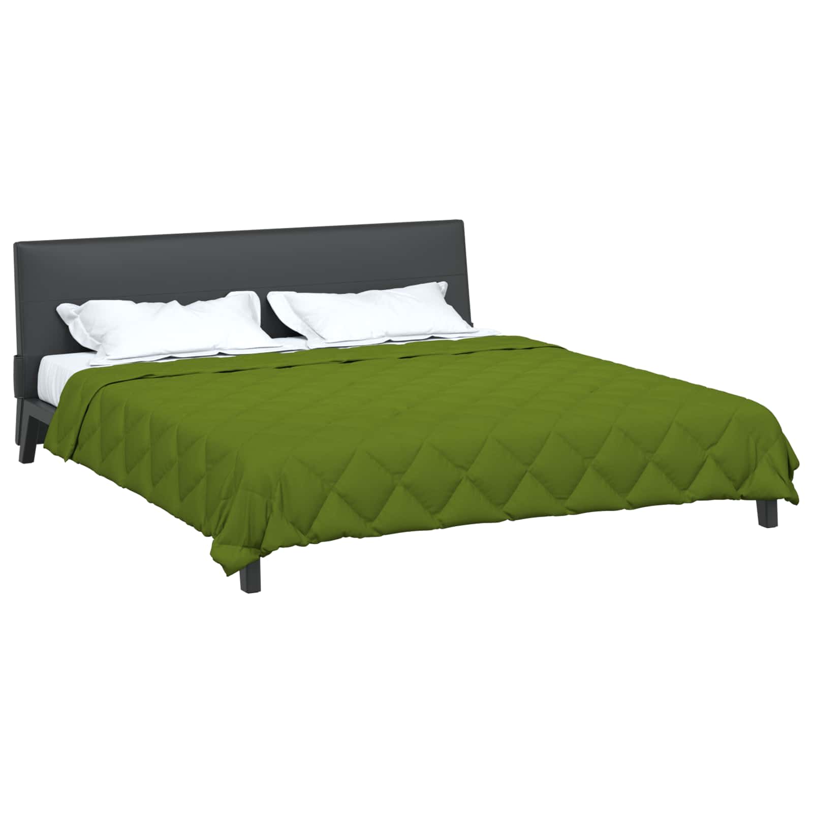 Zomerdekbed Groen 240 x 260 cm Microfiber is nu te koop bij PeponiXL, paradijselijk wonen!
