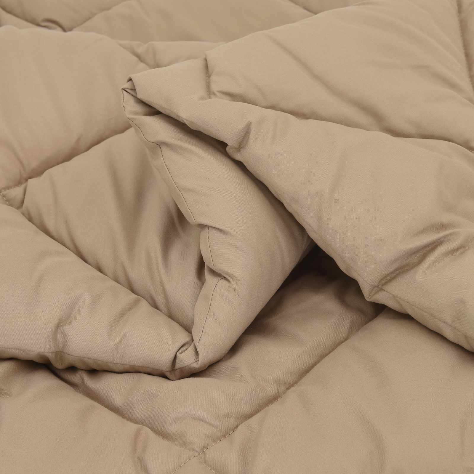 Zomerdekbed Taupe 220 x 200 cm Microfiber is nu te koop bij PeponiXL, paradijselijk wonen!