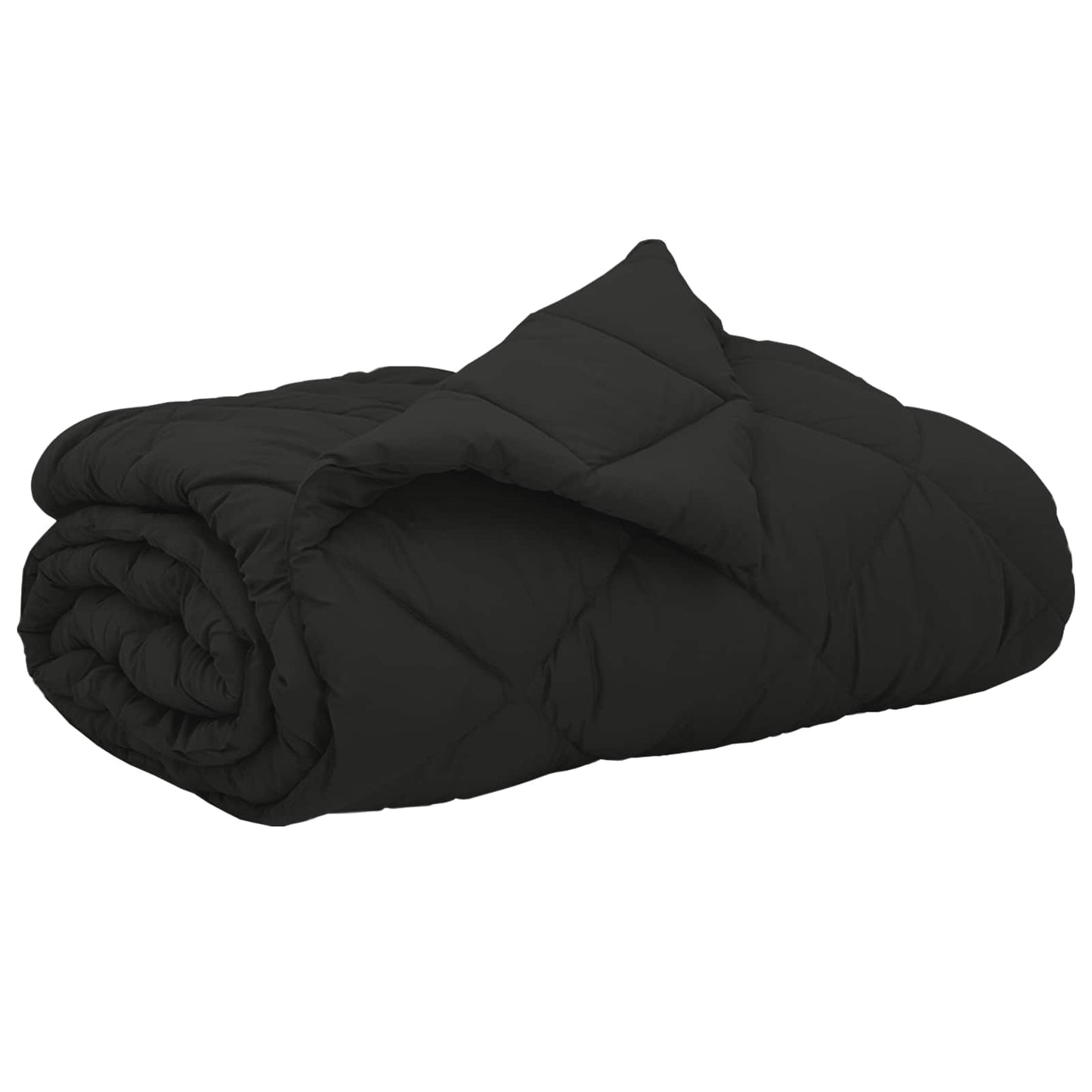 Zomerdekbed Zwart 220 x 200 cm Microfiber is nu te koop bij PeponiXL, paradijselijk wonen!