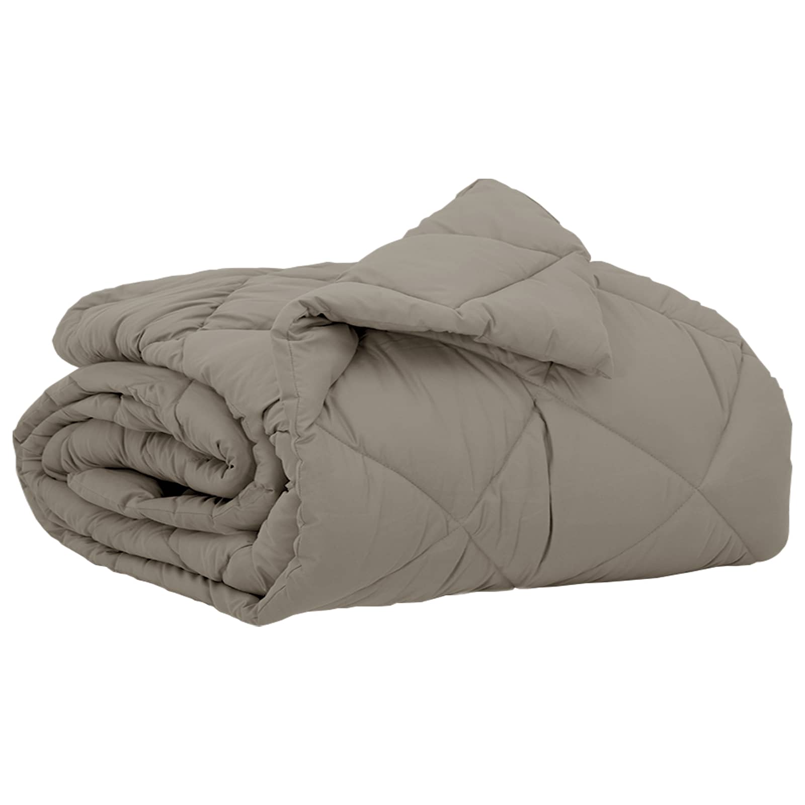 Zomerdekbed Lichtgrijs 200 x 155 cm Microfiber is nu te koop bij PeponiXL, paradijselijk wonen!