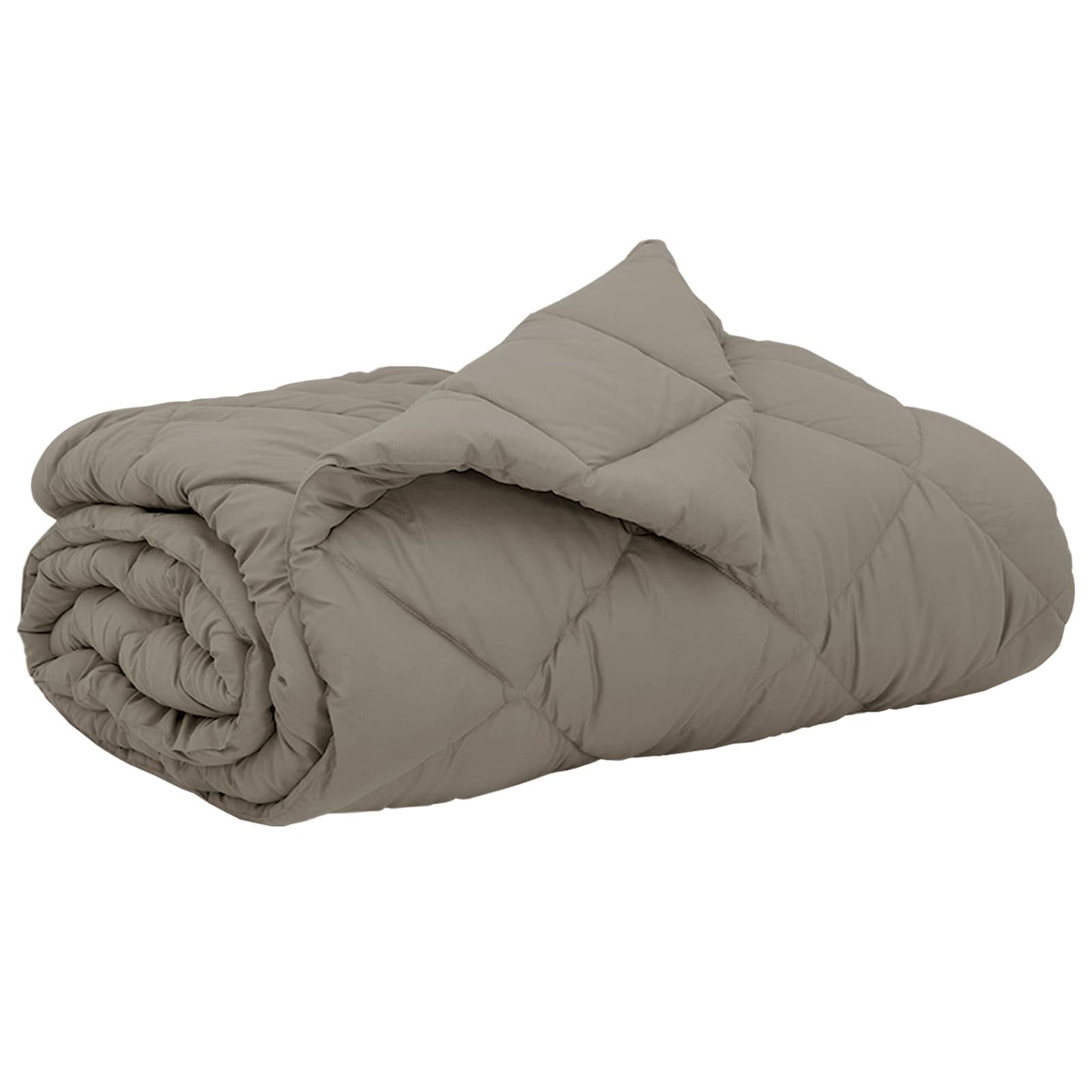 Zomerdekbed Lichtgrijs 240 x 260 cm Microfiber is nu te koop bij PeponiXL, paradijselijk wonen!