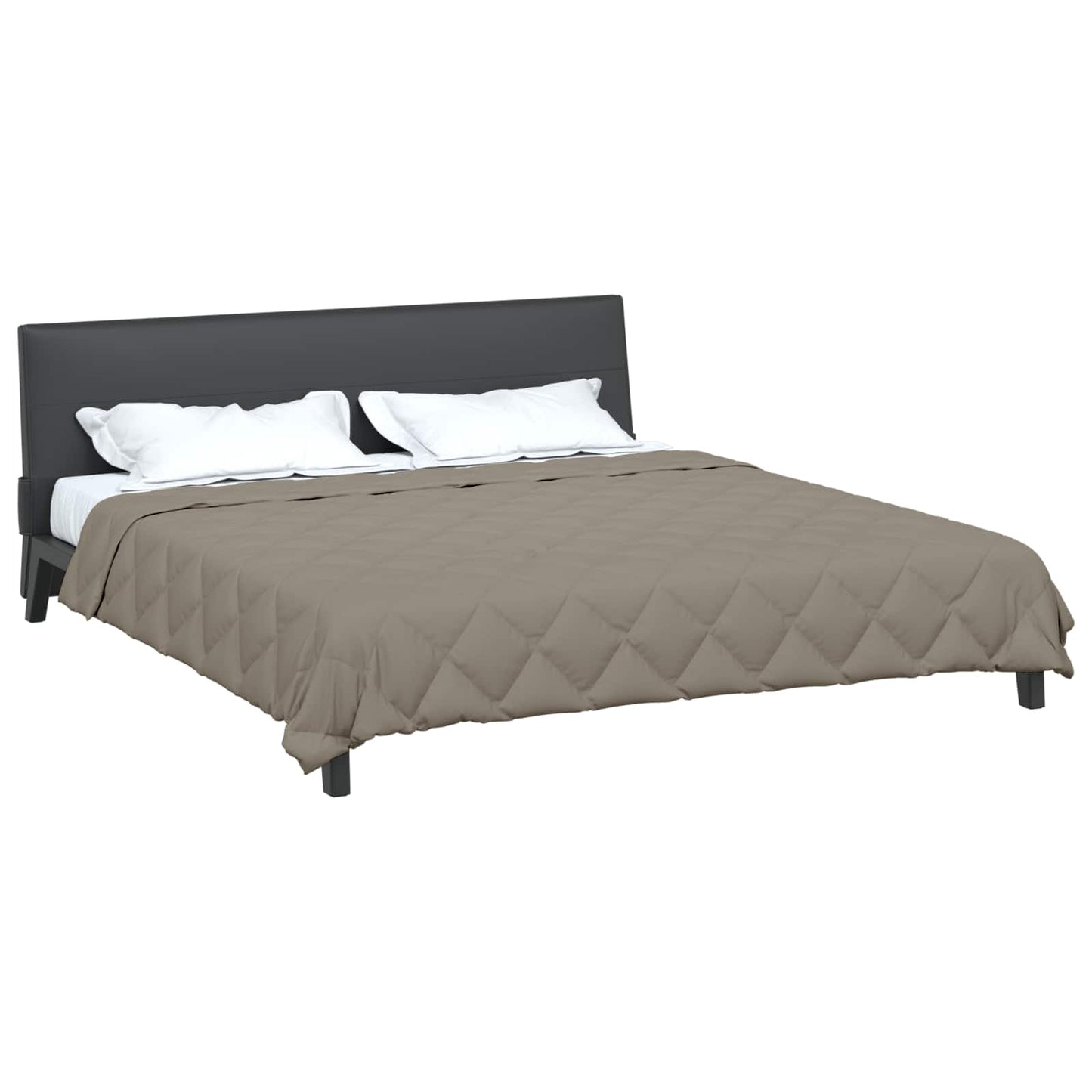Zomerdekbed Lichtgrijs 240 x 260 cm Microfiber is nu te koop bij PeponiXL, paradijselijk wonen!