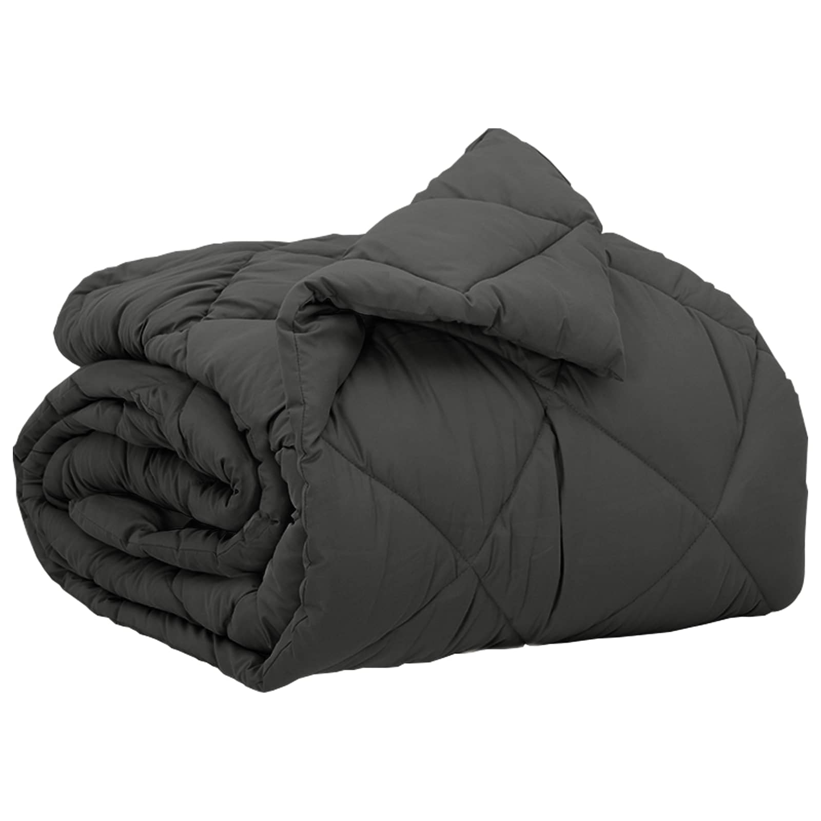 Vol jaar dekbed Antraciet 155 x 220 cm Microfiber is nu te koop bij PeponiXL, paradijselijk wonen!