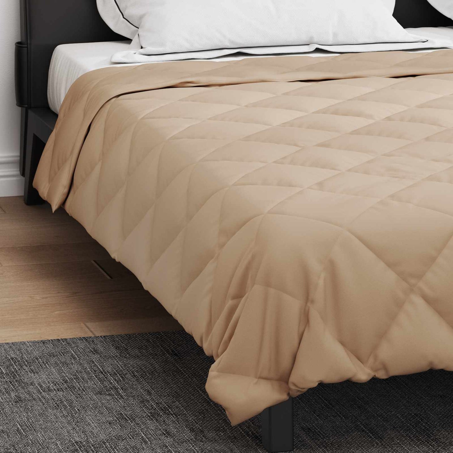 Vol jaar dekbed Taupe 200 x 240 cm Microfiber is nu te koop bij PeponiXL, paradijselijk wonen!