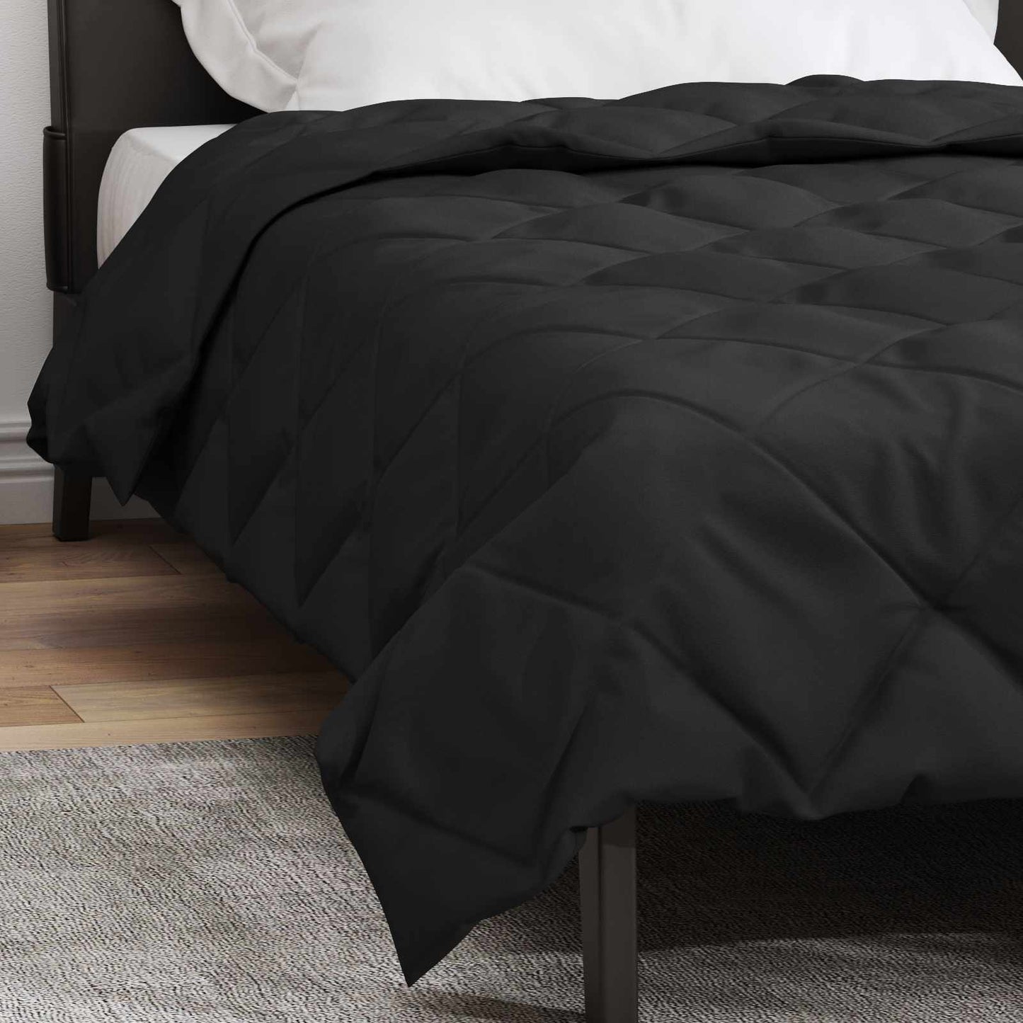 Vol jaar dekbed Zwart 155 x 220 cm Microfiber is nu te koop bij PeponiXL, paradijselijk wonen!