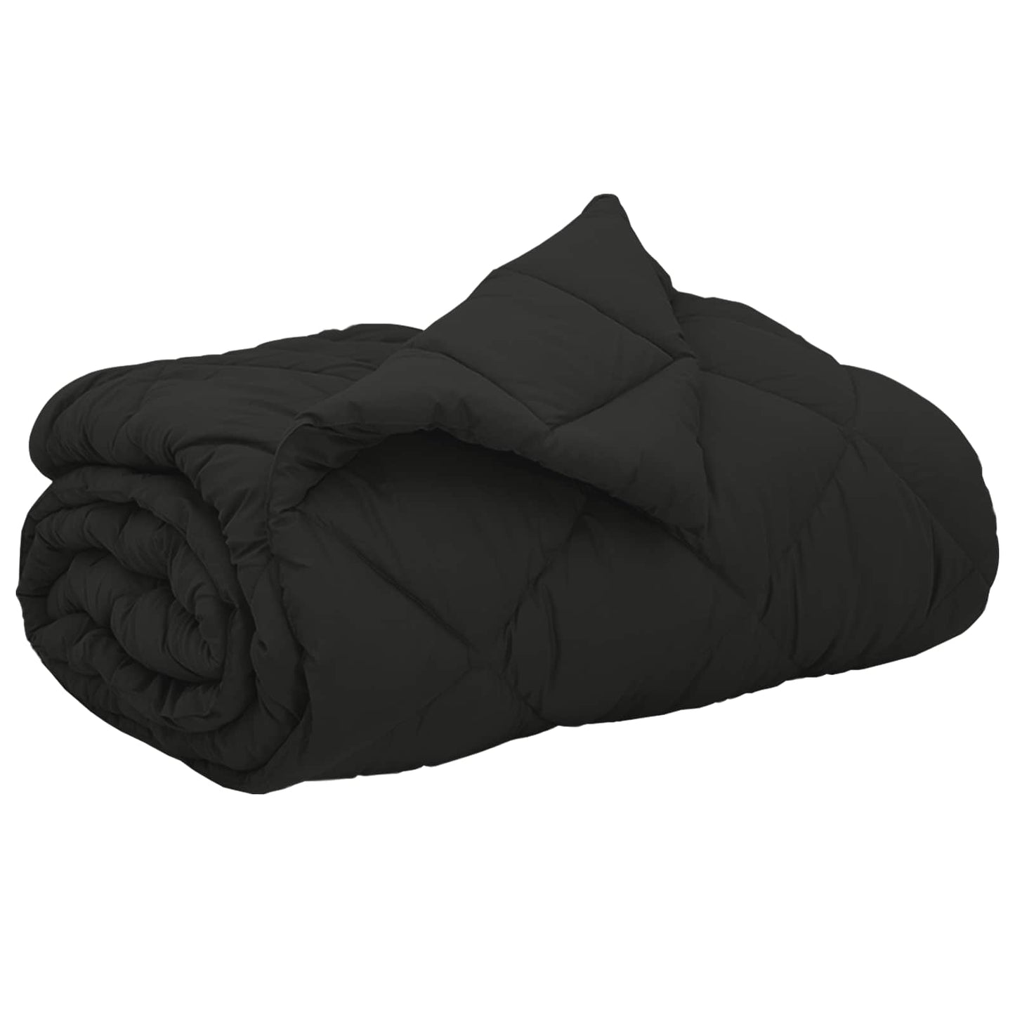 Vol jaar dekbed Zwart 220 x 260 cm Microfiber is nu te koop bij PeponiXL, paradijselijk wonen!