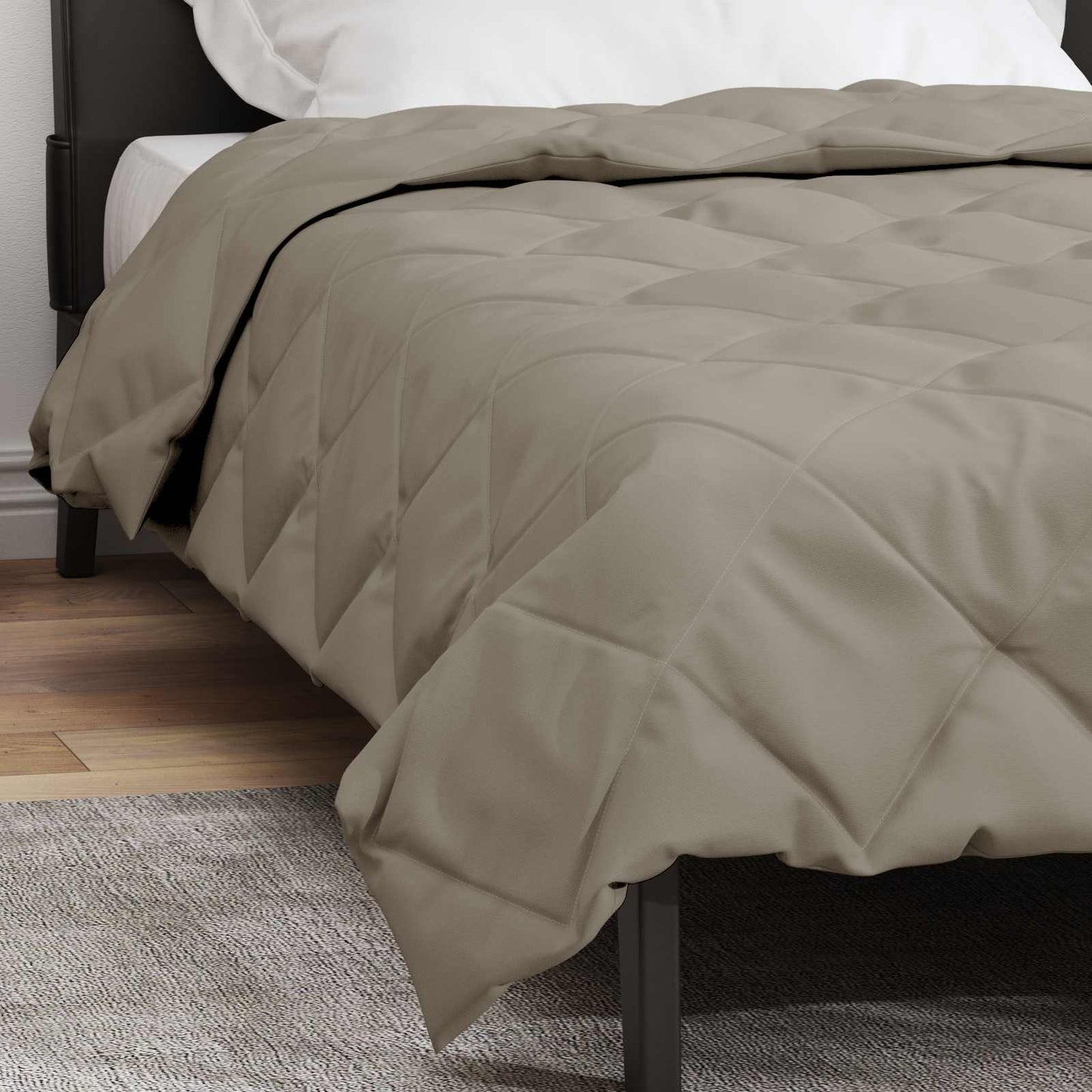 Vol jaar dekbed Lichtgrijs 135 x 220 cm Microfiber is nu te koop bij PeponiXL, paradijselijk wonen!