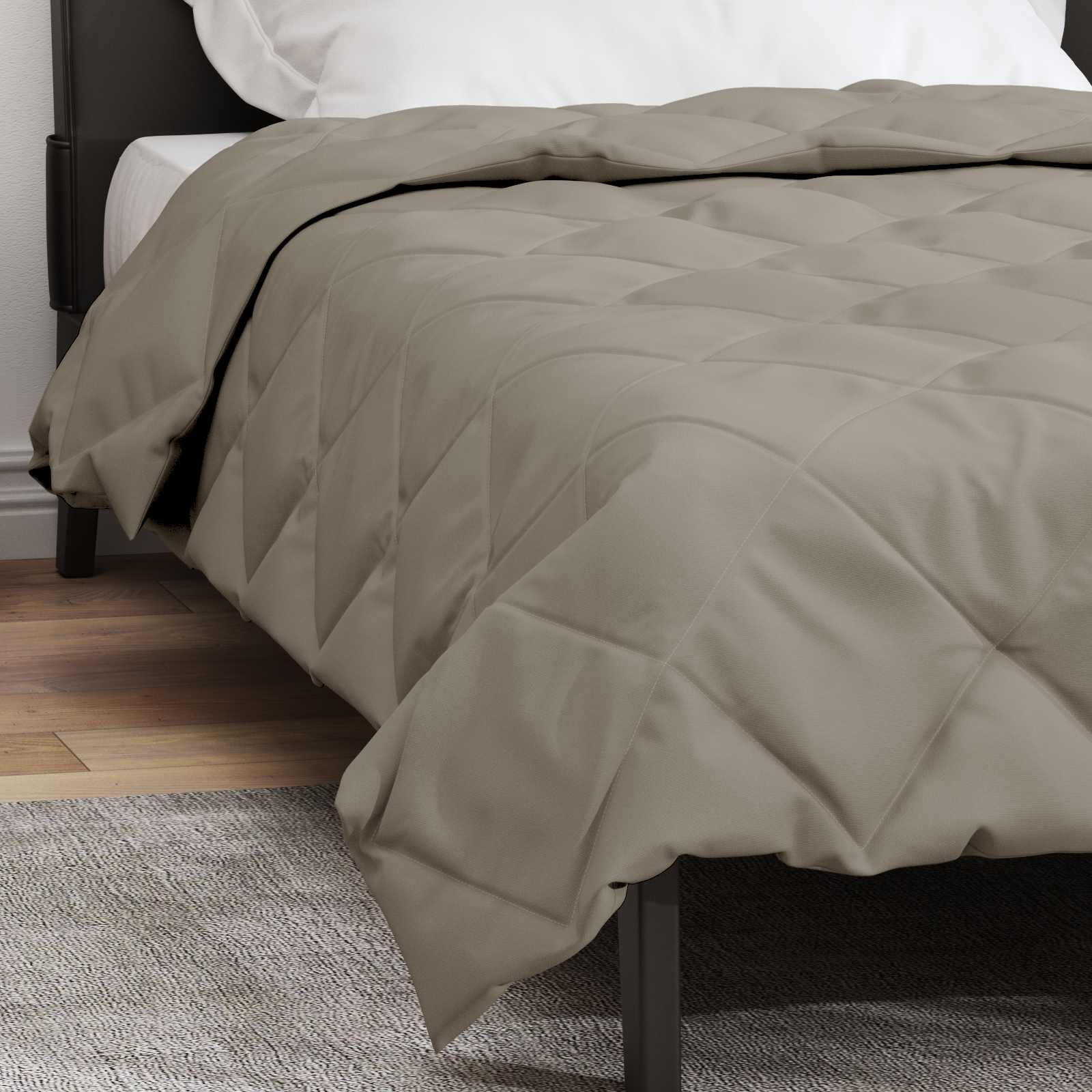 Vol jaar dekbed Lichtgrijs 135 x 220 cm Microfiber is nu te koop bij PeponiXL, paradijselijk wonen!