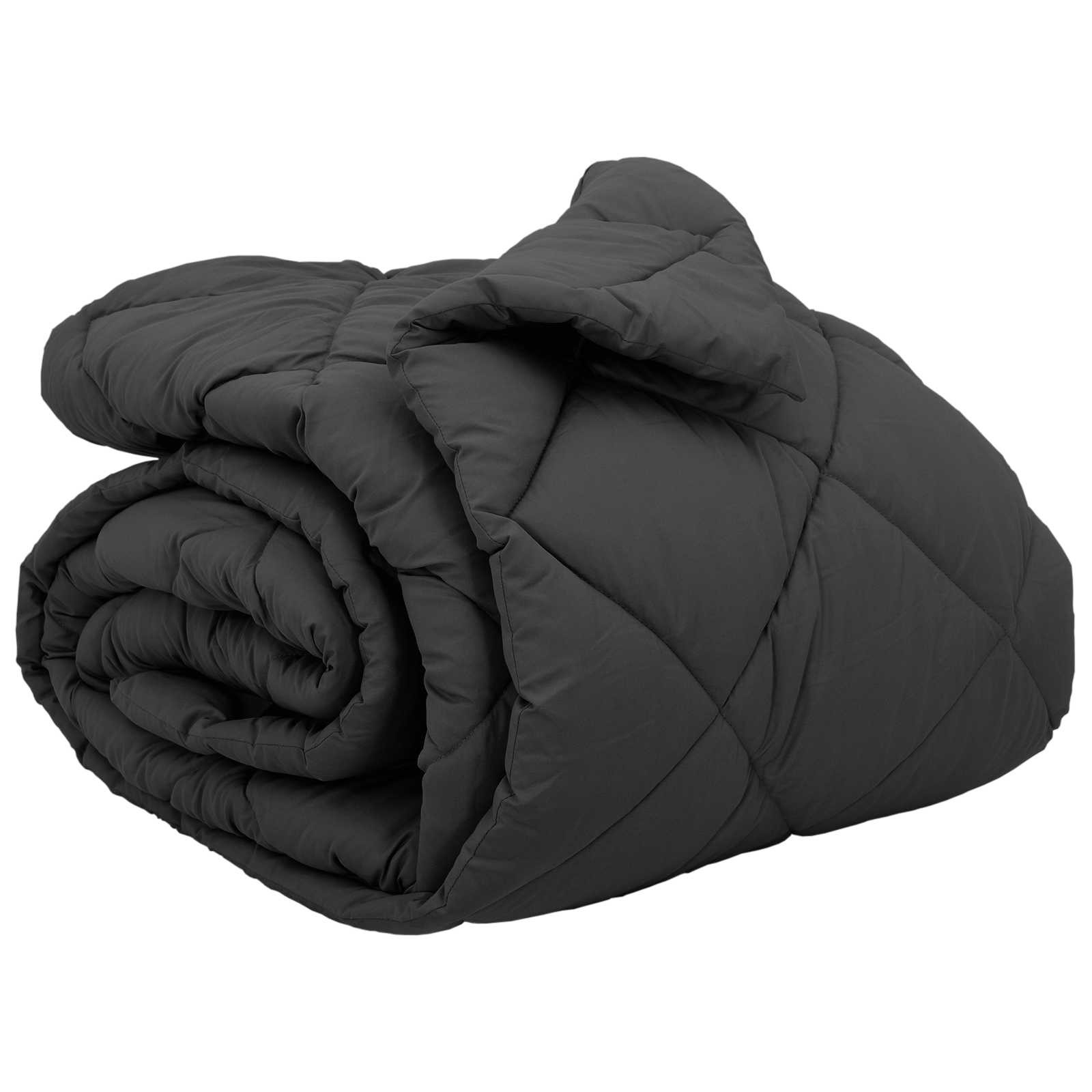 Winter Dekbed Antraciet 220 x 240 cm Microfiber is nu te koop bij PeponiXL, paradijselijk wonen!