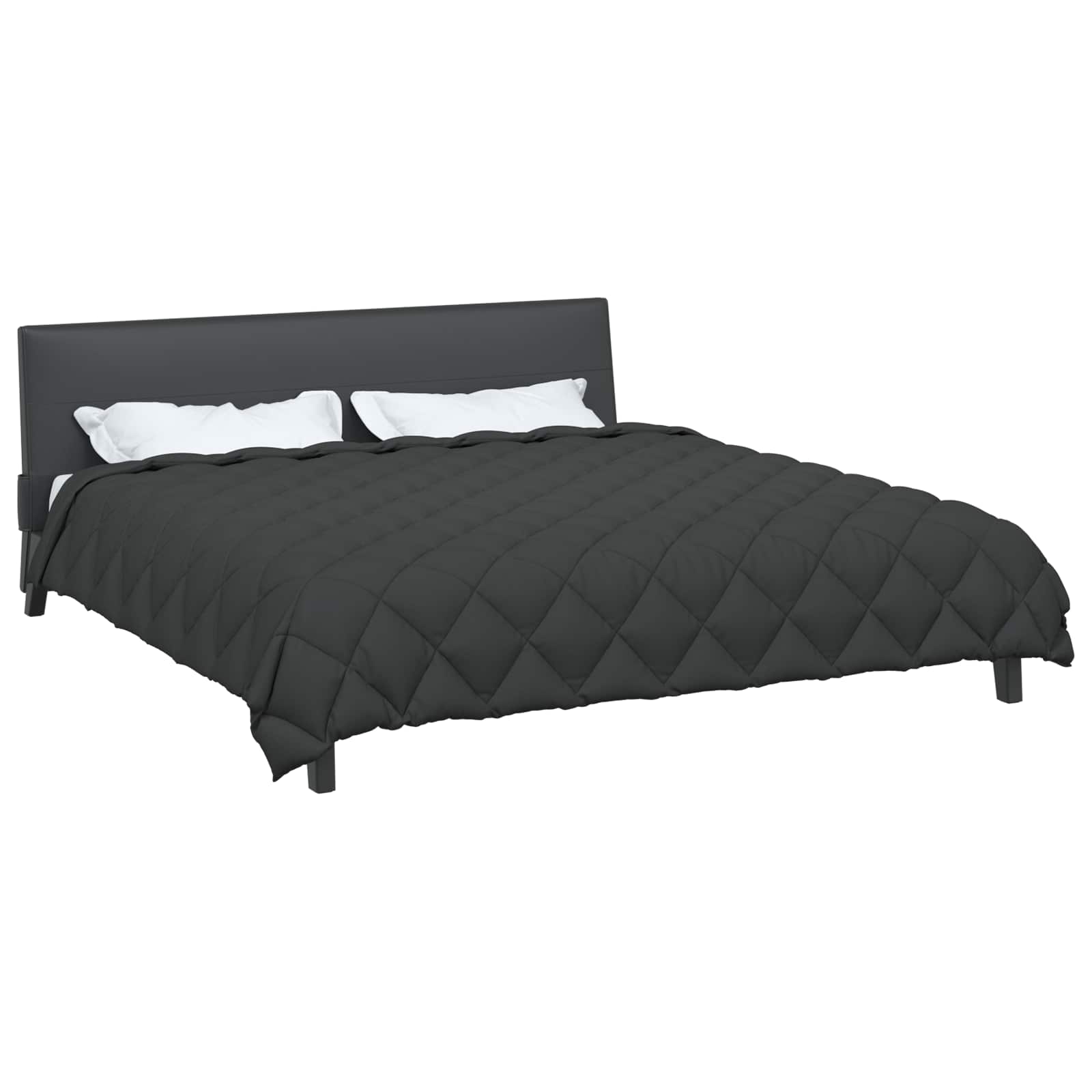 Winter Dekbed Antraciet 220 x 240 cm Microfiber is nu te koop bij PeponiXL, paradijselijk wonen!