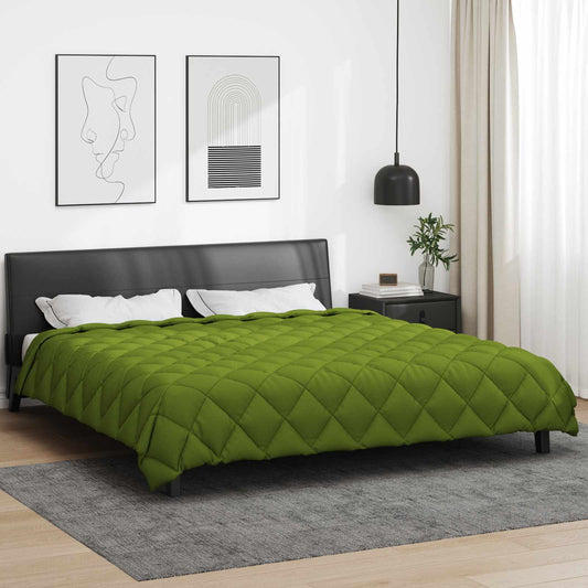 Winter Dekbed Groen 200 x 200 cm Microfiber is nu te koop bij PeponiXL, paradijselijk wonen!