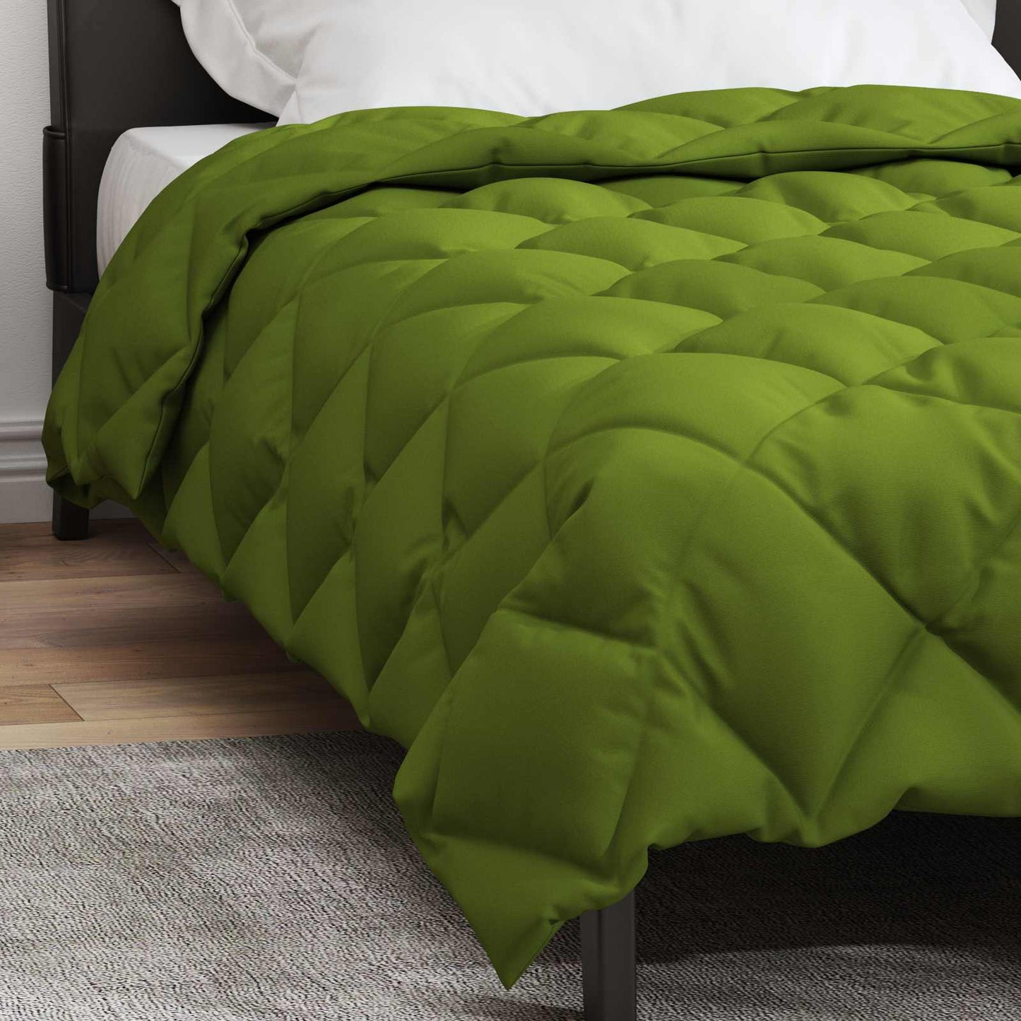 Winter Dekbed Groen 155 x 220 cm Microfiber is nu te koop bij PeponiXL, paradijselijk wonen!