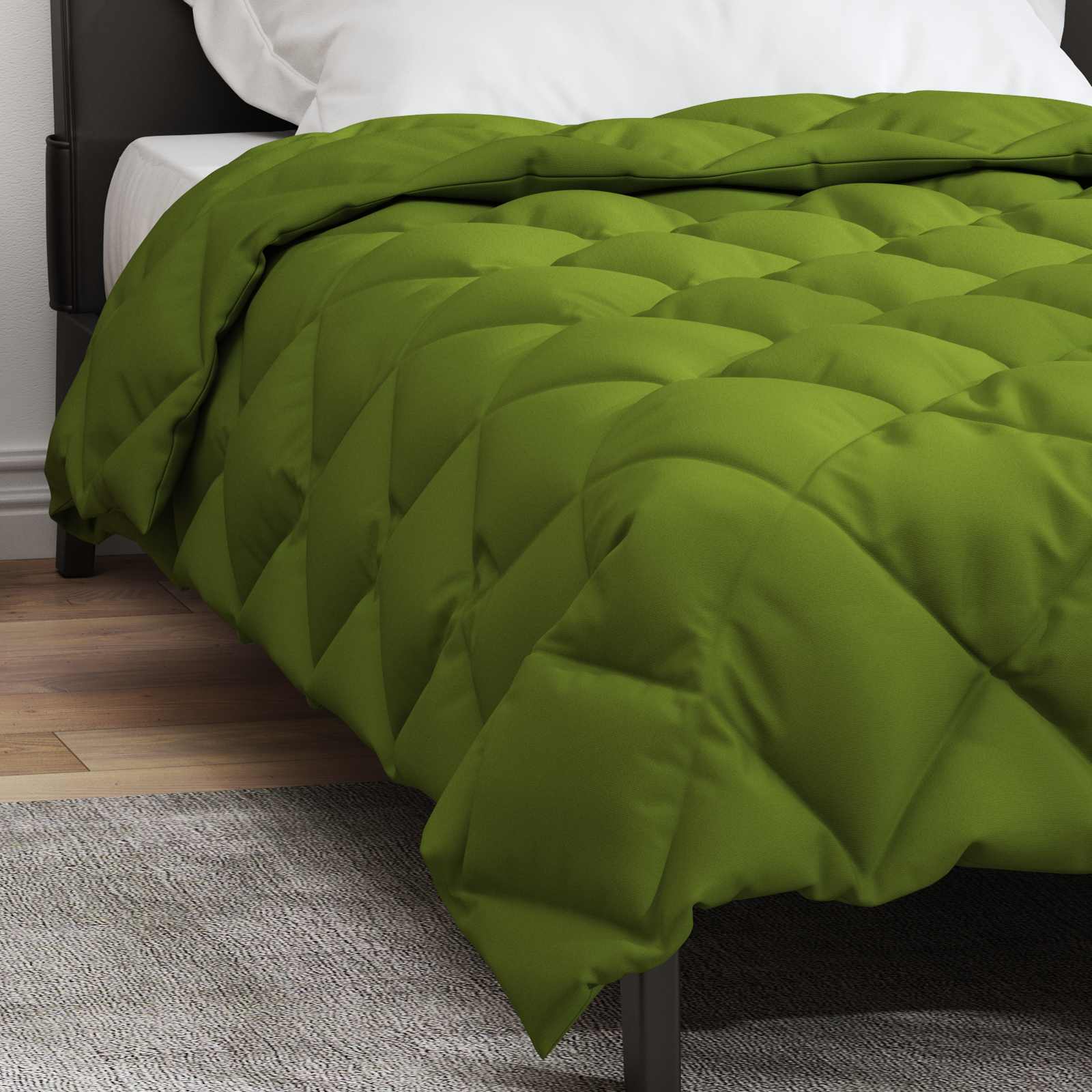 Winter Dekbed Groen 155 x 220 cm Microfiber is nu te koop bij PeponiXL, paradijselijk wonen!