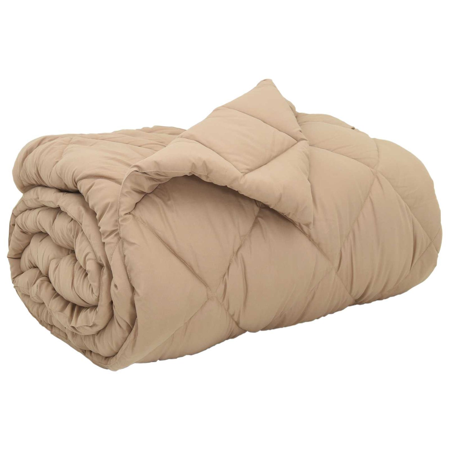 Winter Dekbed Taupe 135 x 220 cm Microfiber is nu te koop bij PeponiXL, paradijselijk wonen!