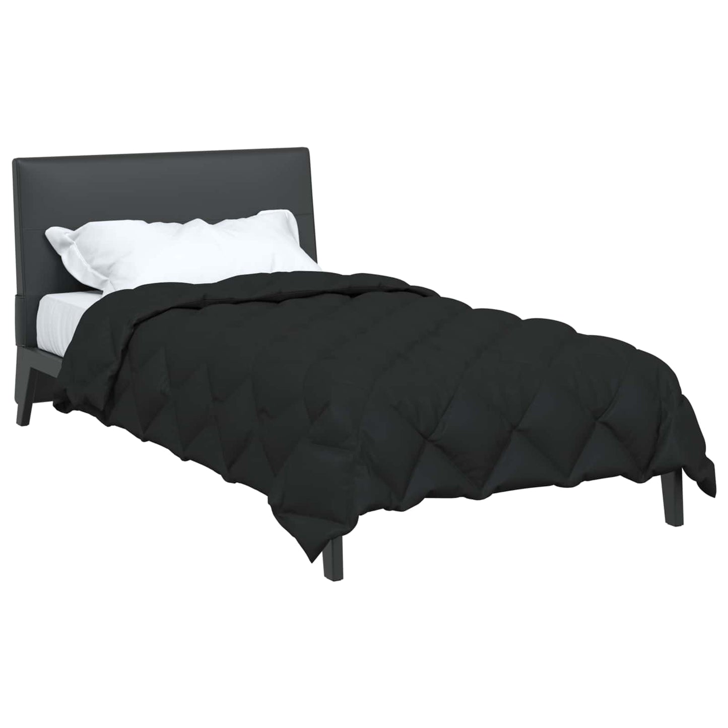 Winter Dekbed Zwart 155 x 220 cm Microfiber is nu te koop bij PeponiXL, paradijselijk wonen!