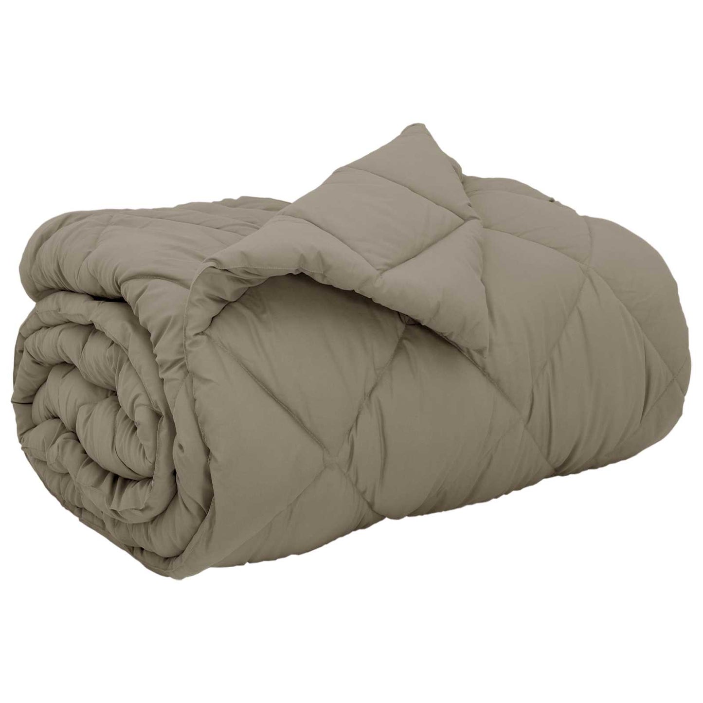 Winter Dekbed Lichtgrijs 140 x 220 cm Microfiber is nu te koop bij PeponiXL, paradijselijk wonen!
