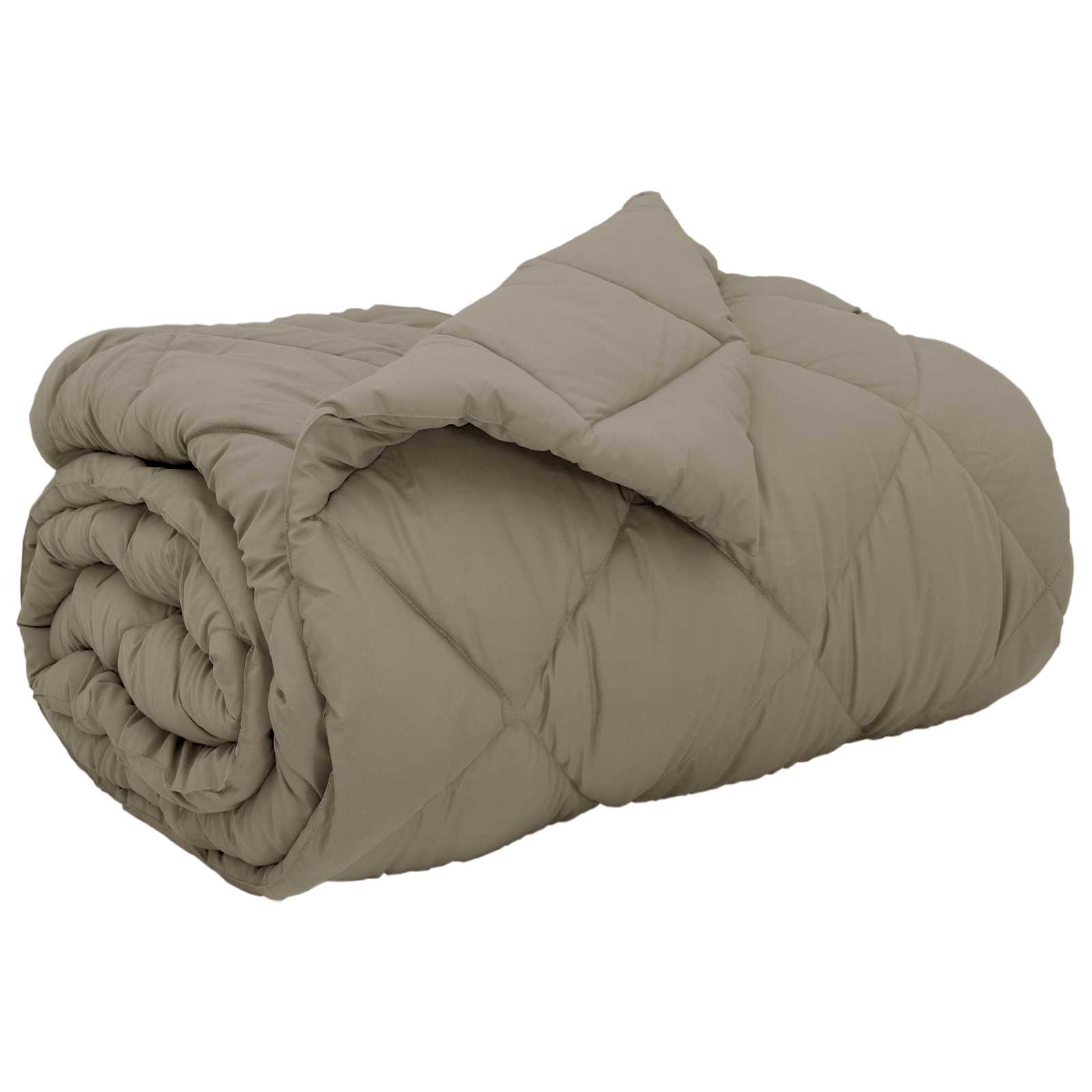 Winter Dekbed Lichtgrijs 140 x 220 cm Microfiber is nu te koop bij PeponiXL, paradijselijk wonen!