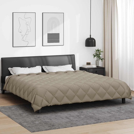 Winter Dekbed Lichtgrijs 200 x 220 cm Microfiber is nu te koop bij PeponiXL, paradijselijk wonen!