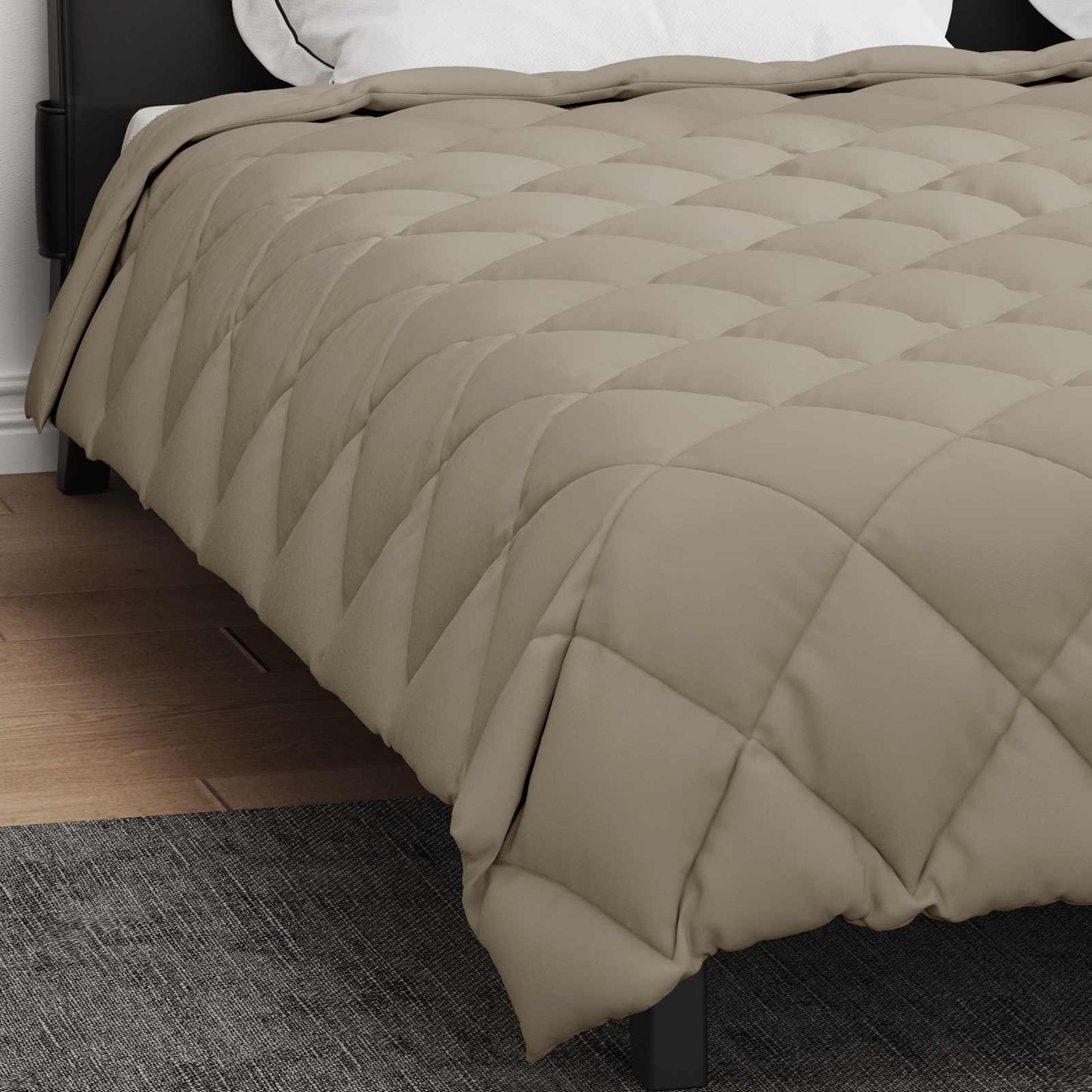 Winter Dekbed Lichtgrijs 240 x 260 cm Microfiber is nu te koop bij PeponiXL, paradijselijk wonen!