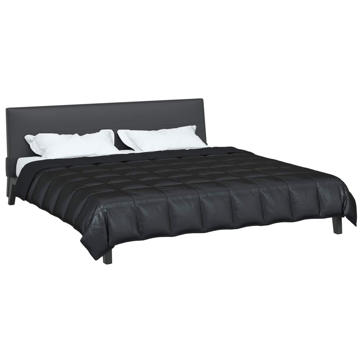 Zomer Dekbed Zwart 200 x 200 cm Satijn en Microfiber is nu te koop bij PeponiXL, paradijselijk wonen!