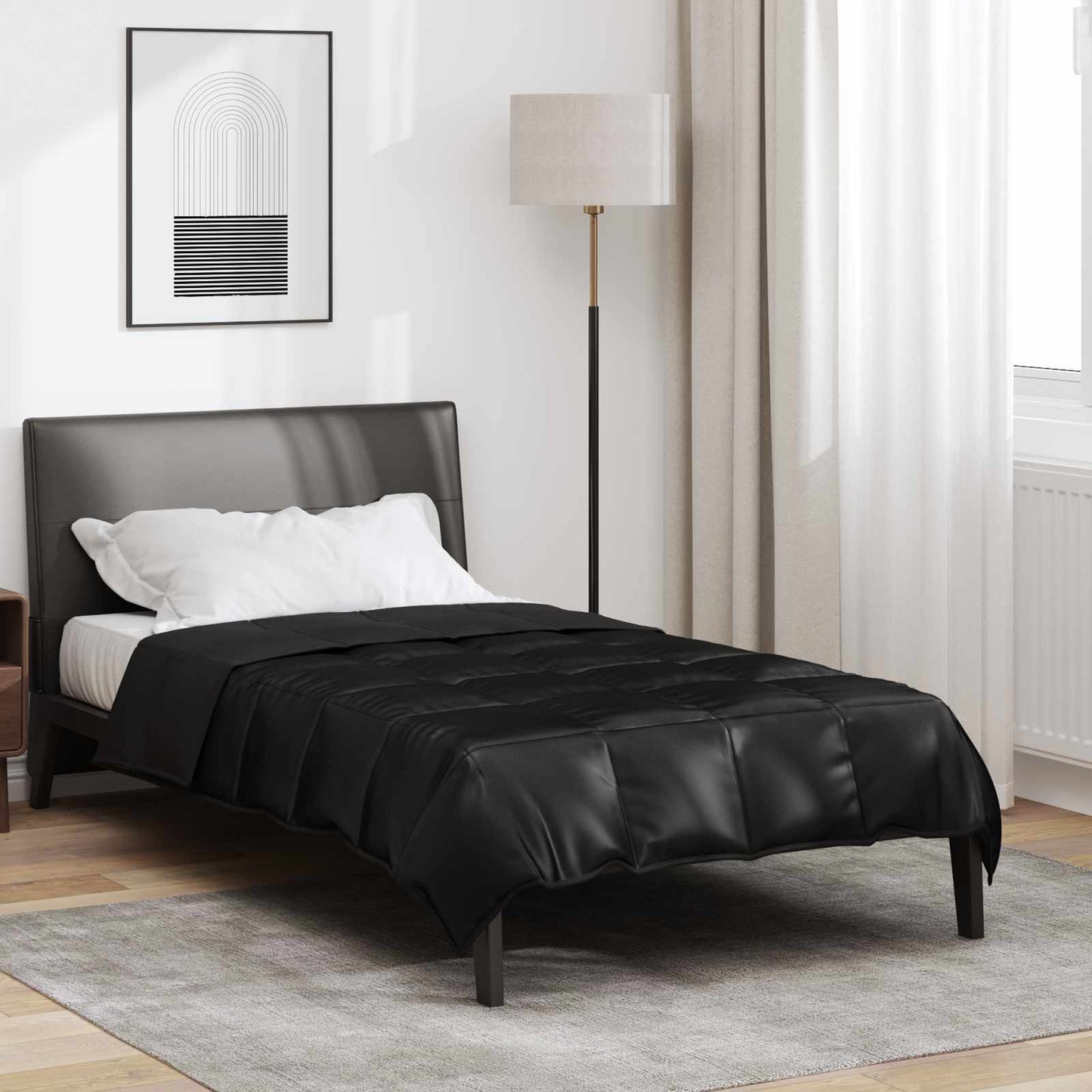 Vol jaar dekbed Zwart 135 x 200 cm Satijn en Microfiber is nu te koop bij PeponiXL, paradijselijk wonen!