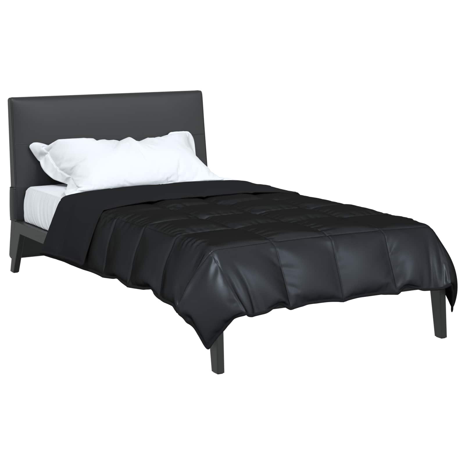 Vol jaar dekbed Zwart 135 x 200 cm Satijn en Microfiber is nu te koop bij PeponiXL, paradijselijk wonen!
