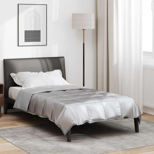 Vol jaar dekbed Zilver 155 x 220 cm Satijn en Microfiber is nu te koop bij PeponiXL, paradijselijk wonen!