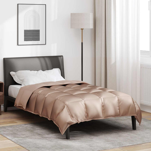 Winter Dekbed Goud 140 x 220 cm Satijn en Microfiber is nu te koop bij PeponiXL, paradijselijk wonen!