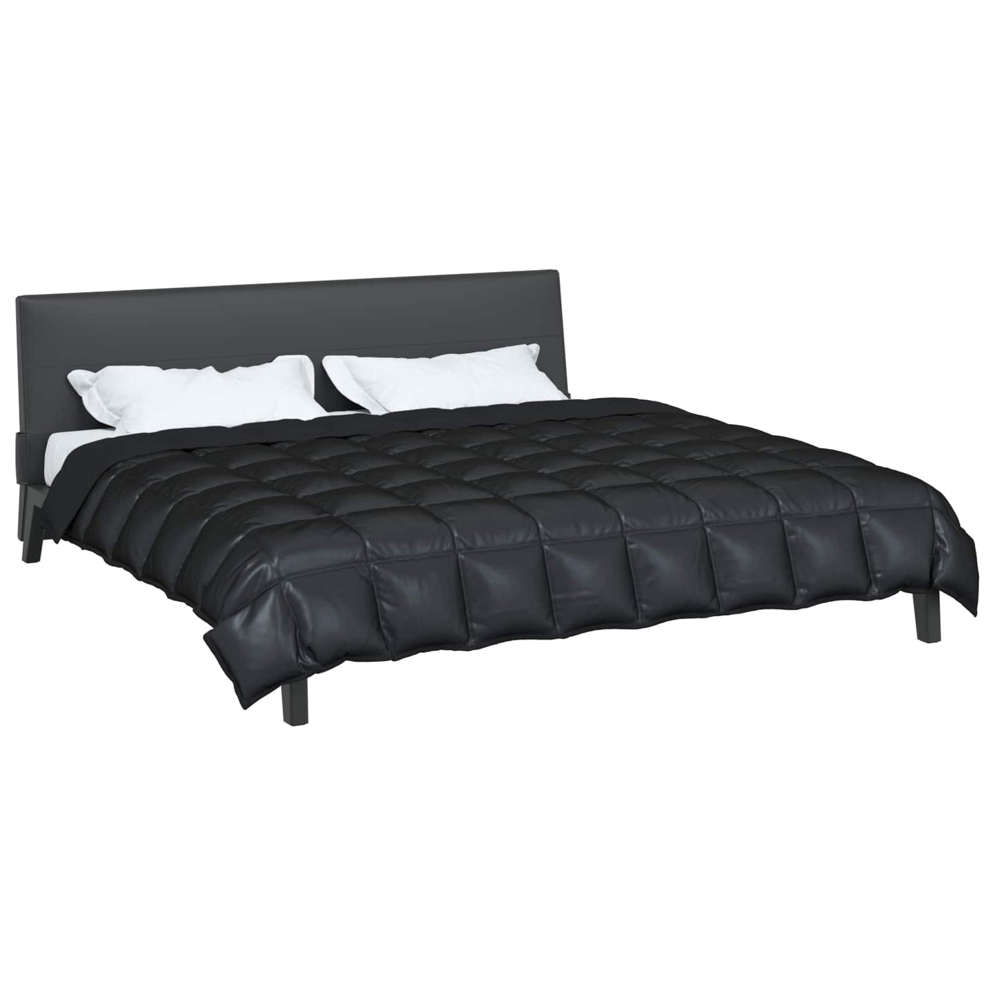 Winter Dekbed Zwart 220 x 240 cm Satijn en Microfiber is nu te koop bij PeponiXL, paradijselijk wonen!