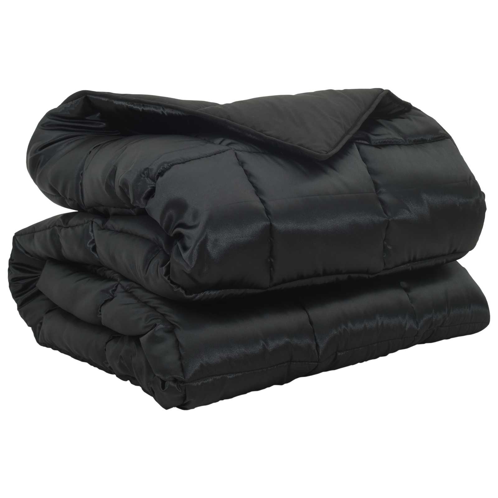 Winter Dekbed Zwart 220 x 260 cm Satijn en Microfiber is nu te koop bij PeponiXL, paradijselijk wonen!