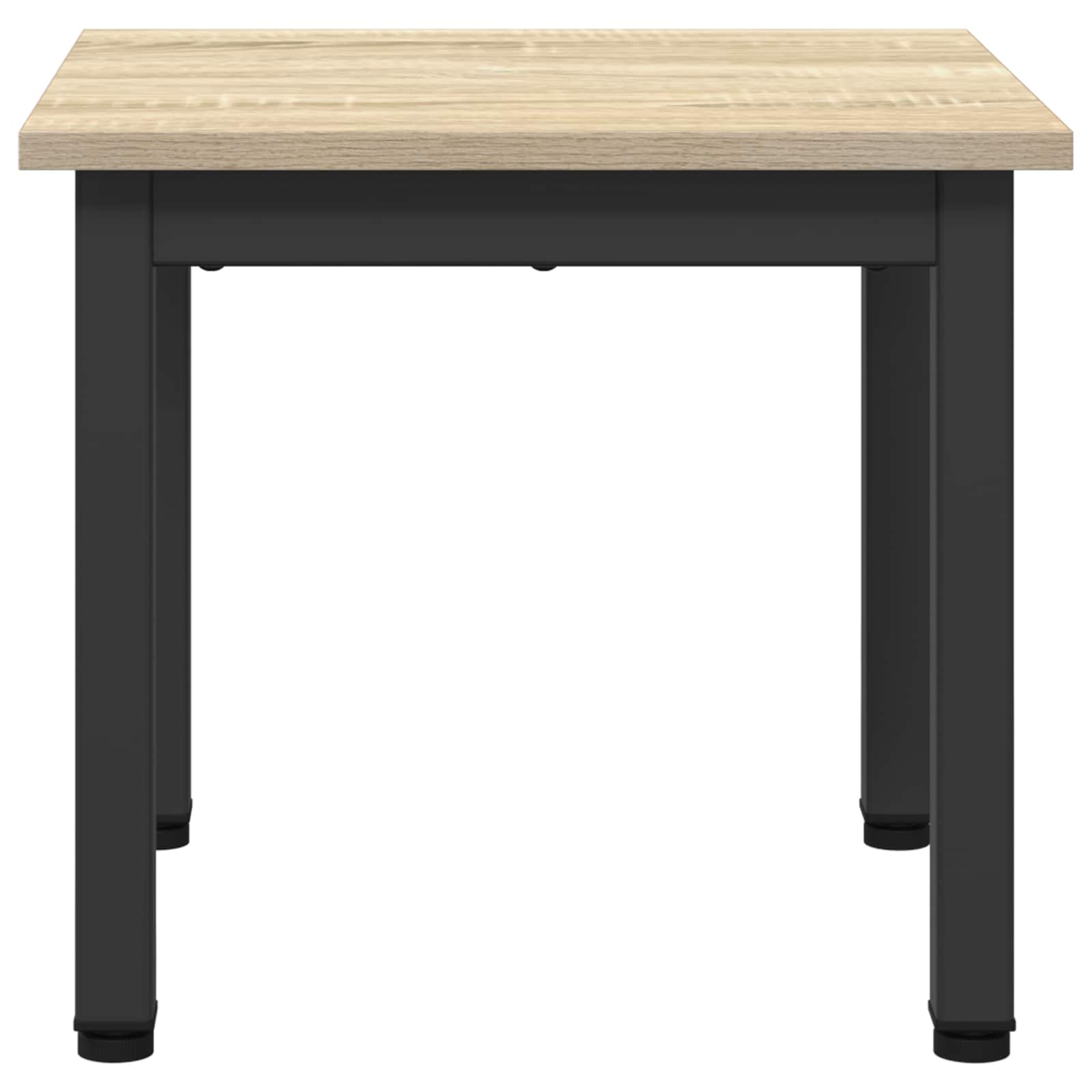 Salontafel Sonoma 40 x 40 x 36 cm Bewerkt hout is nu te koop bij PeponiXL, paradijselijk wonen!