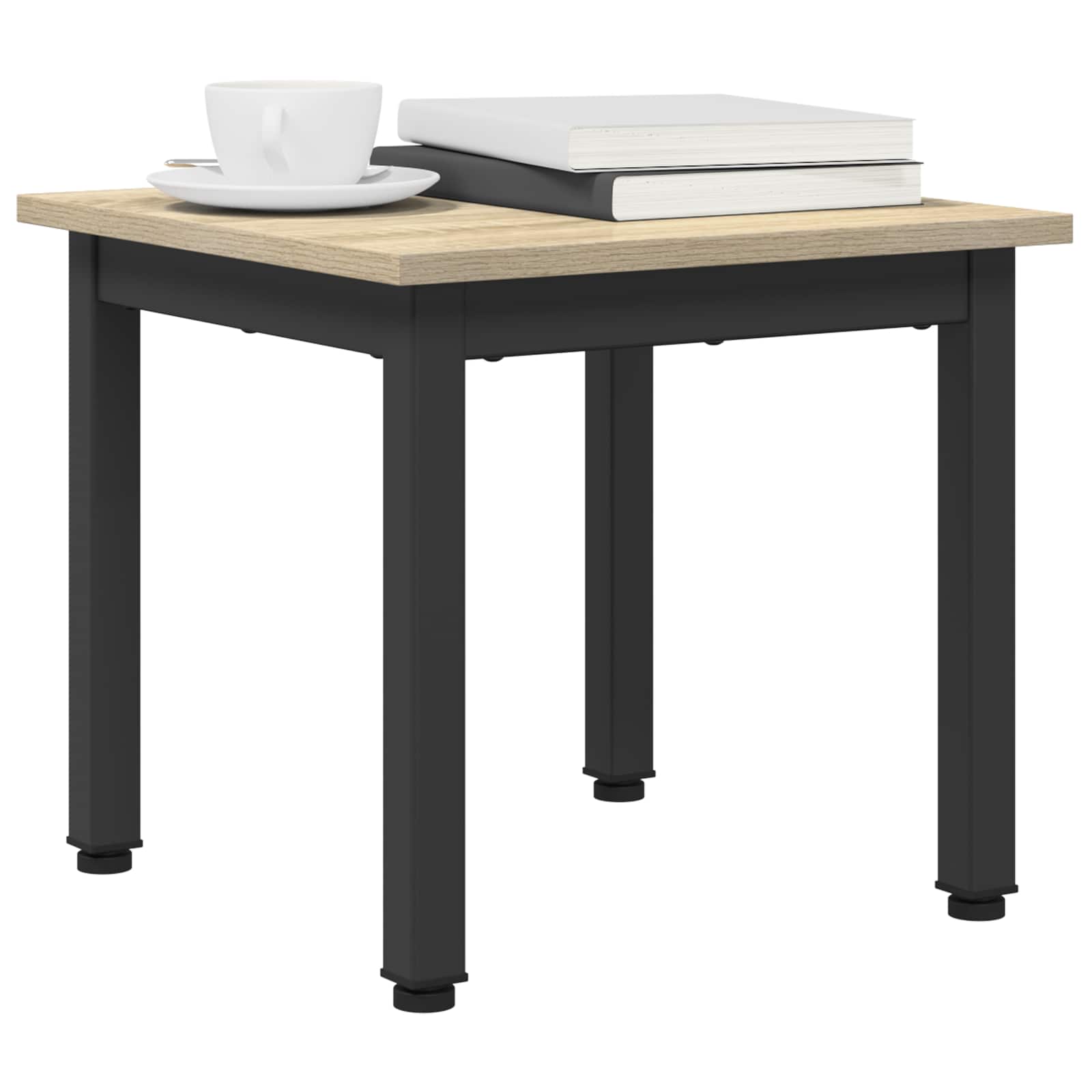 Salontafel Sonoma 40 x 40 x 36 cm Bewerkt hout is nu te koop bij PeponiXL, paradijselijk wonen!