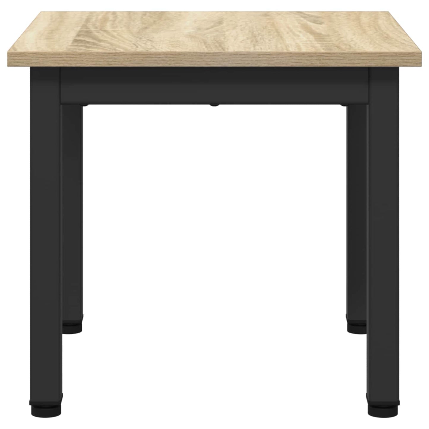 Salontafel Sonoma 40 x 40 x 36 cm Bewerkt hout is nu te koop bij PeponiXL, paradijselijk wonen!