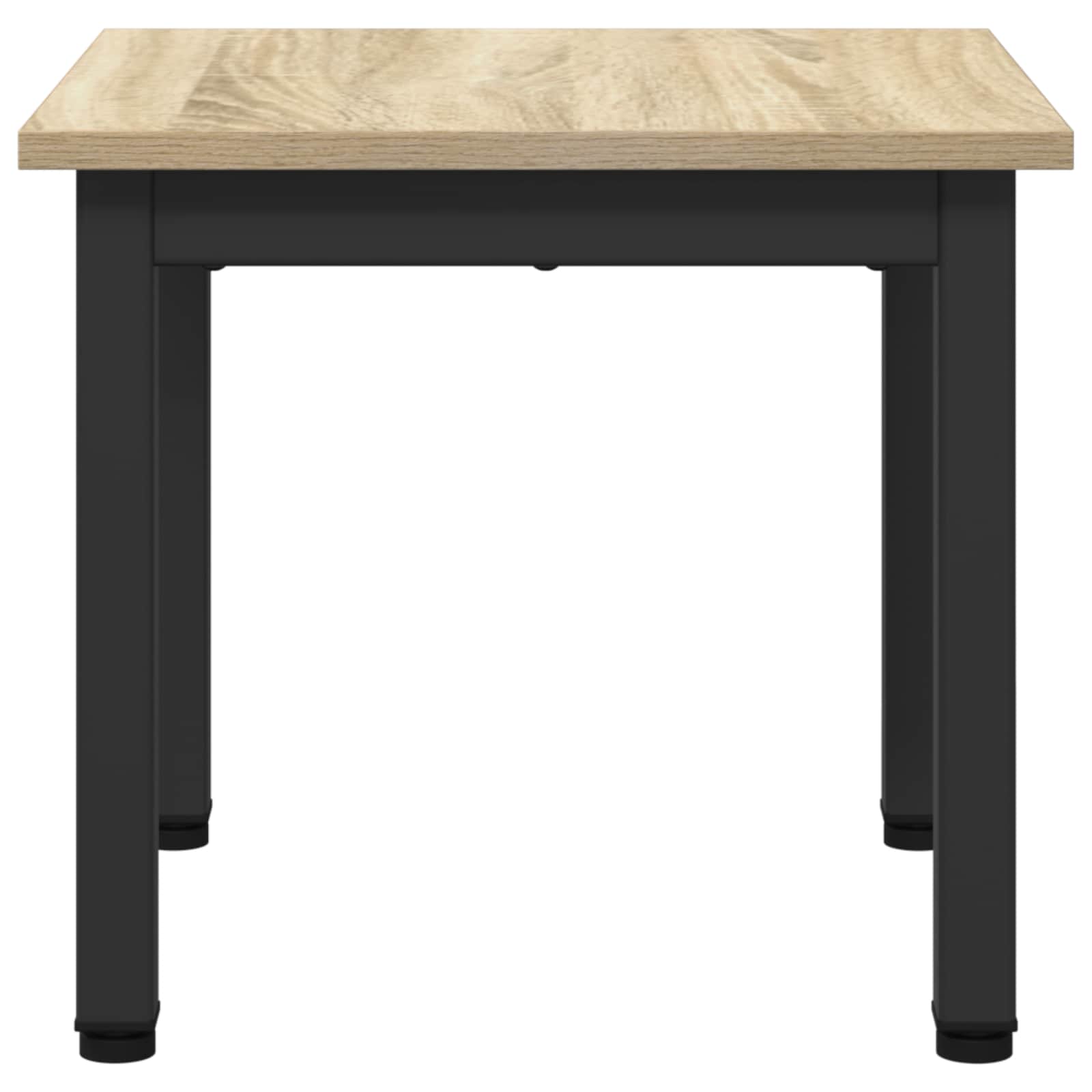 Salontafel Sonoma 40 x 40 x 36 cm Bewerkt hout is nu te koop bij PeponiXL, paradijselijk wonen!