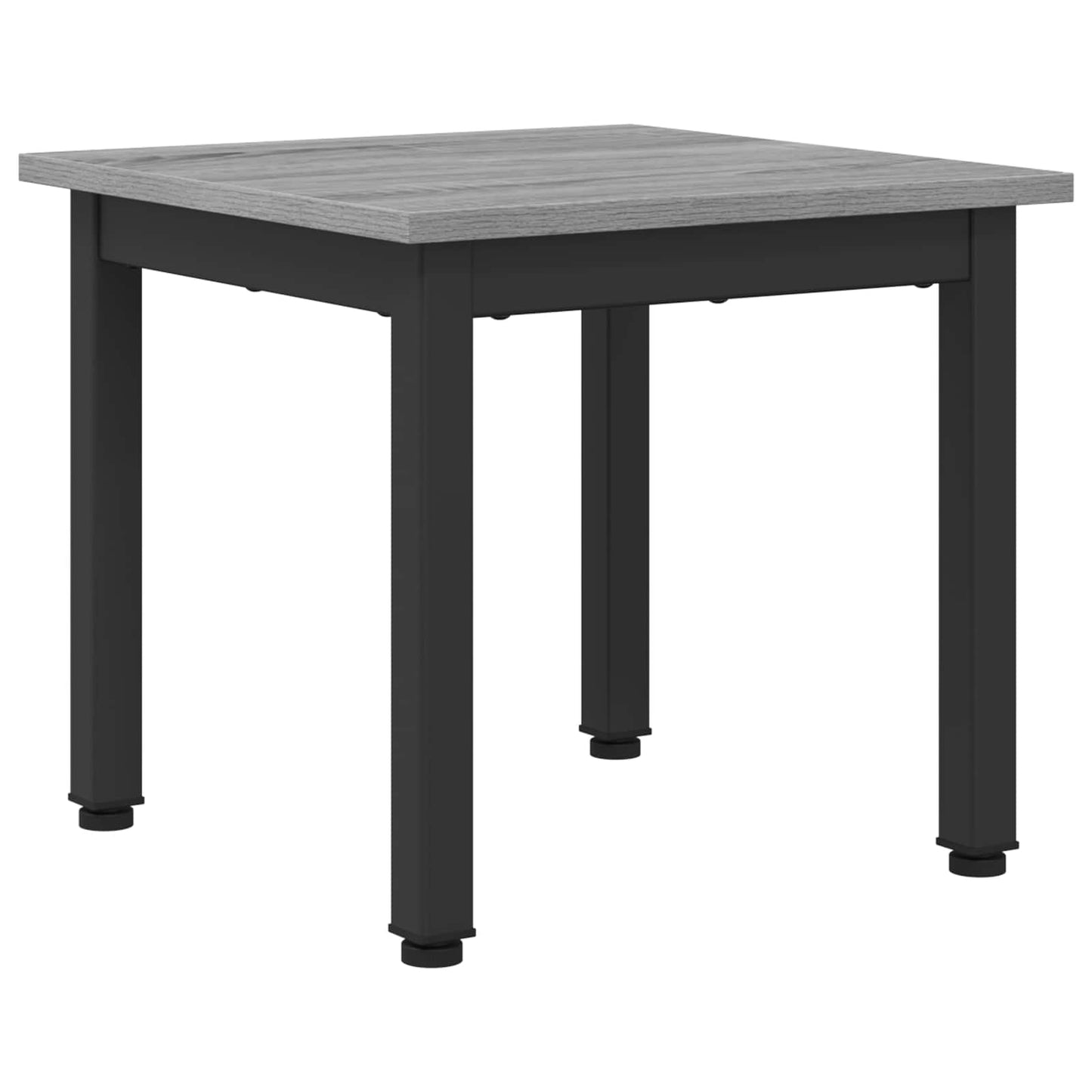 Salontafel Grijs Sonoma 40 x 40 x 36 cm Bewerkt hout is nu te koop bij PeponiXL, paradijselijk wonen!