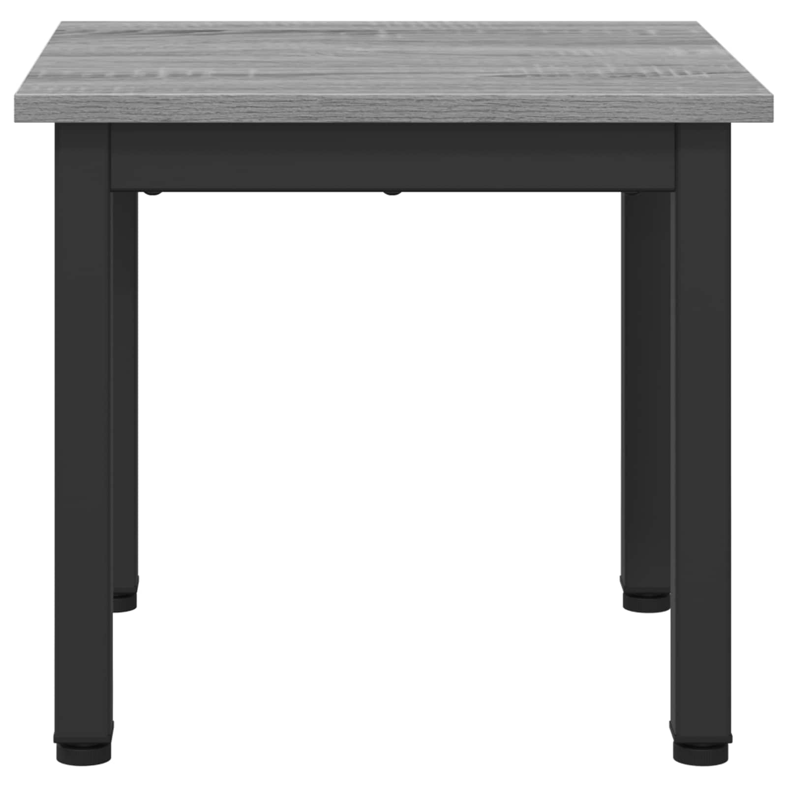 Salontafel Grijs Sonoma 40 x 40 x 36 cm Bewerkt hout is nu te koop bij PeponiXL, paradijselijk wonen!