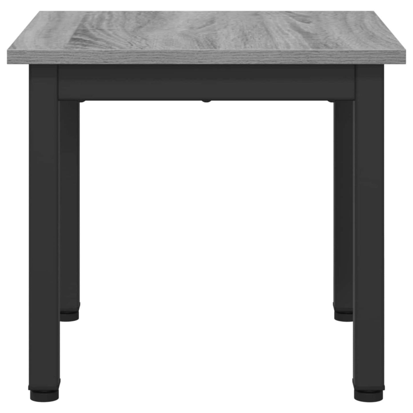 Salontafel Grijs Sonoma 40 x 40 x 36 cm Bewerkt hout is nu te koop bij PeponiXL, paradijselijk wonen!