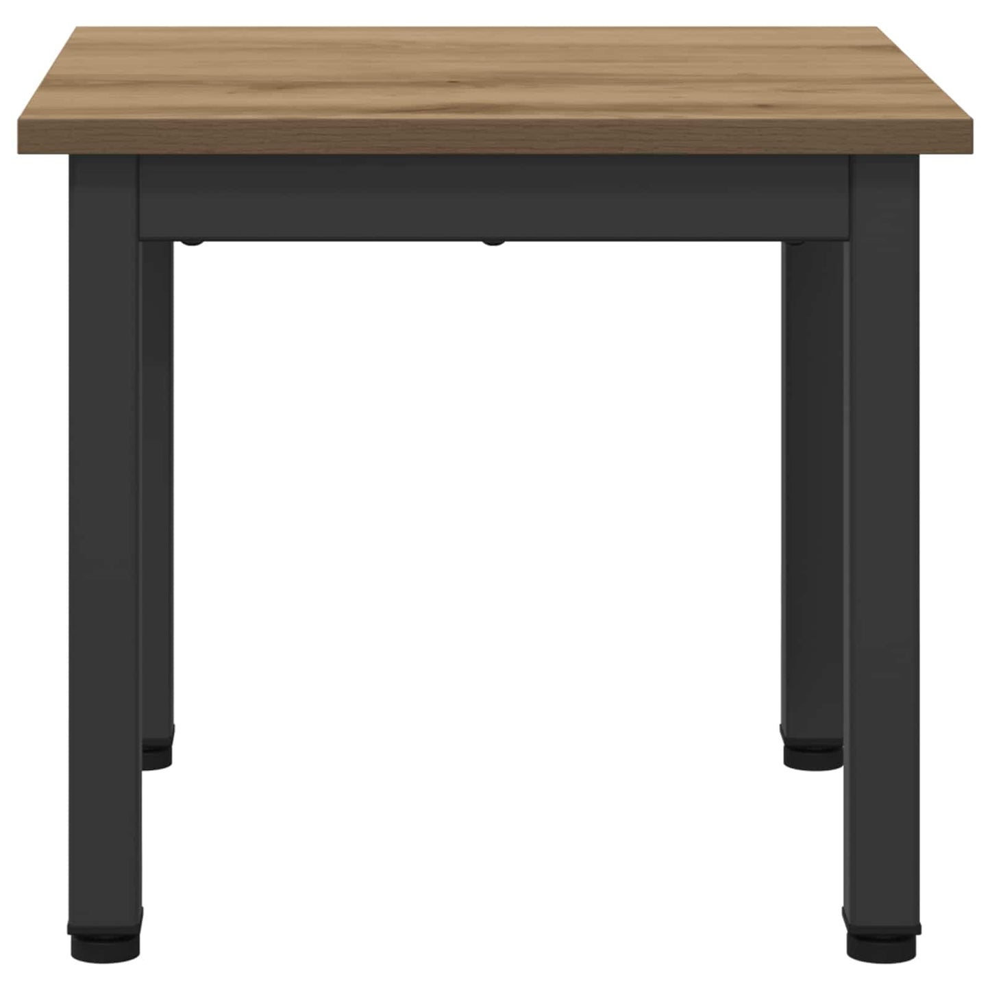 Salontafel Ambachtelijk eiken 40 x 40 x 36 cm Bewerkt hout is nu te koop bij PeponiXL, paradijselijk wonen!