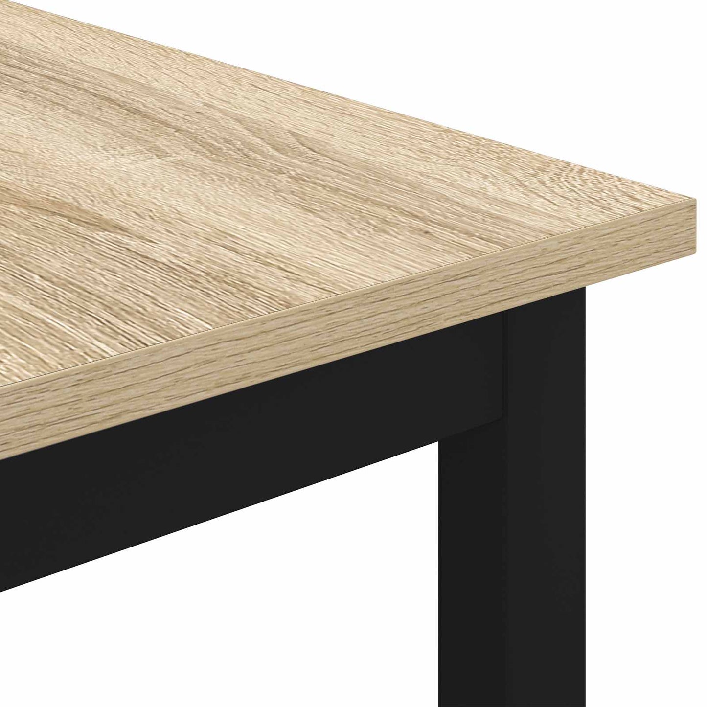 Salontafel Sonoma 50 x 50 x 36 cm Bewerkt hout is nu te koop bij PeponiXL, paradijselijk wonen!